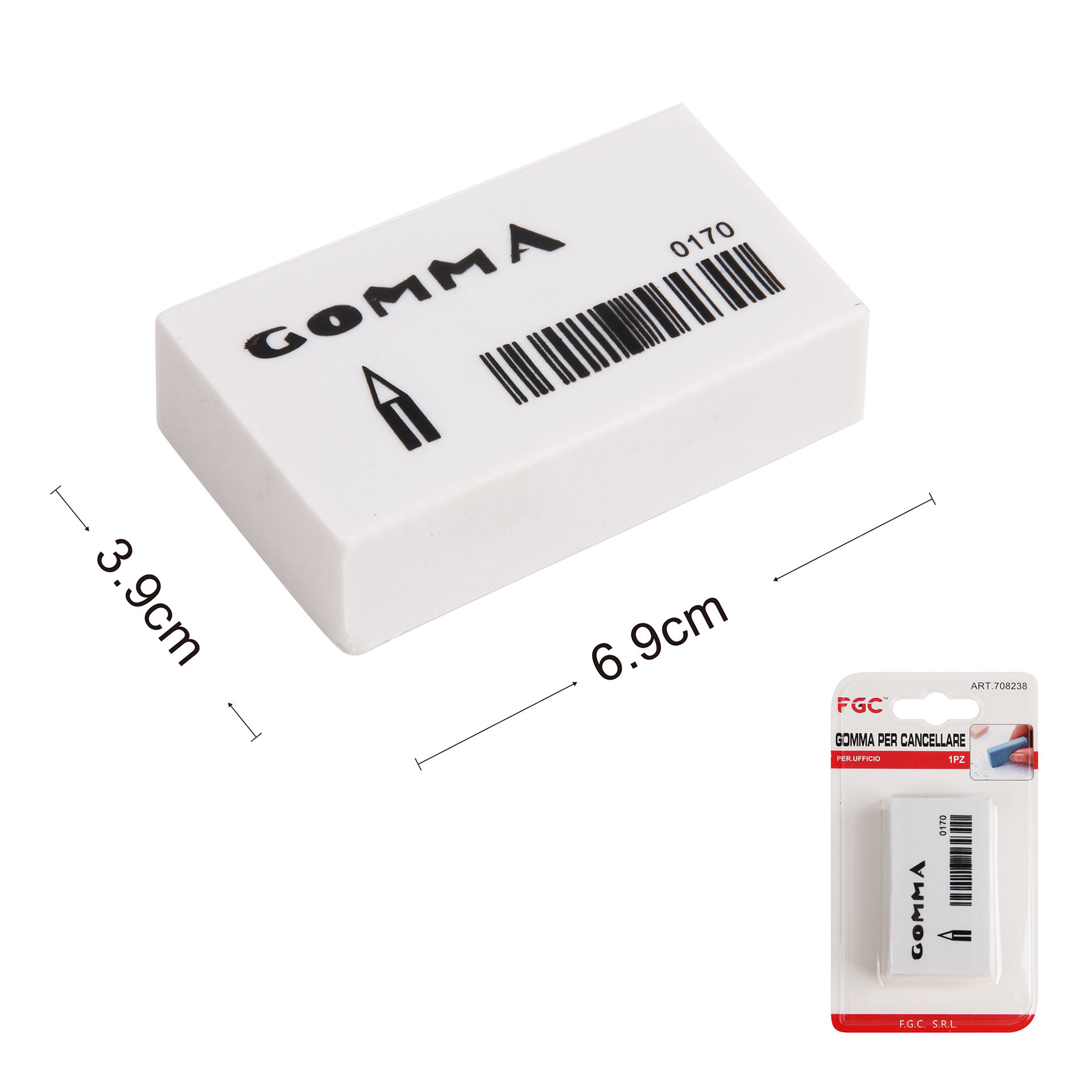 GOMMA PER CANCELLARE