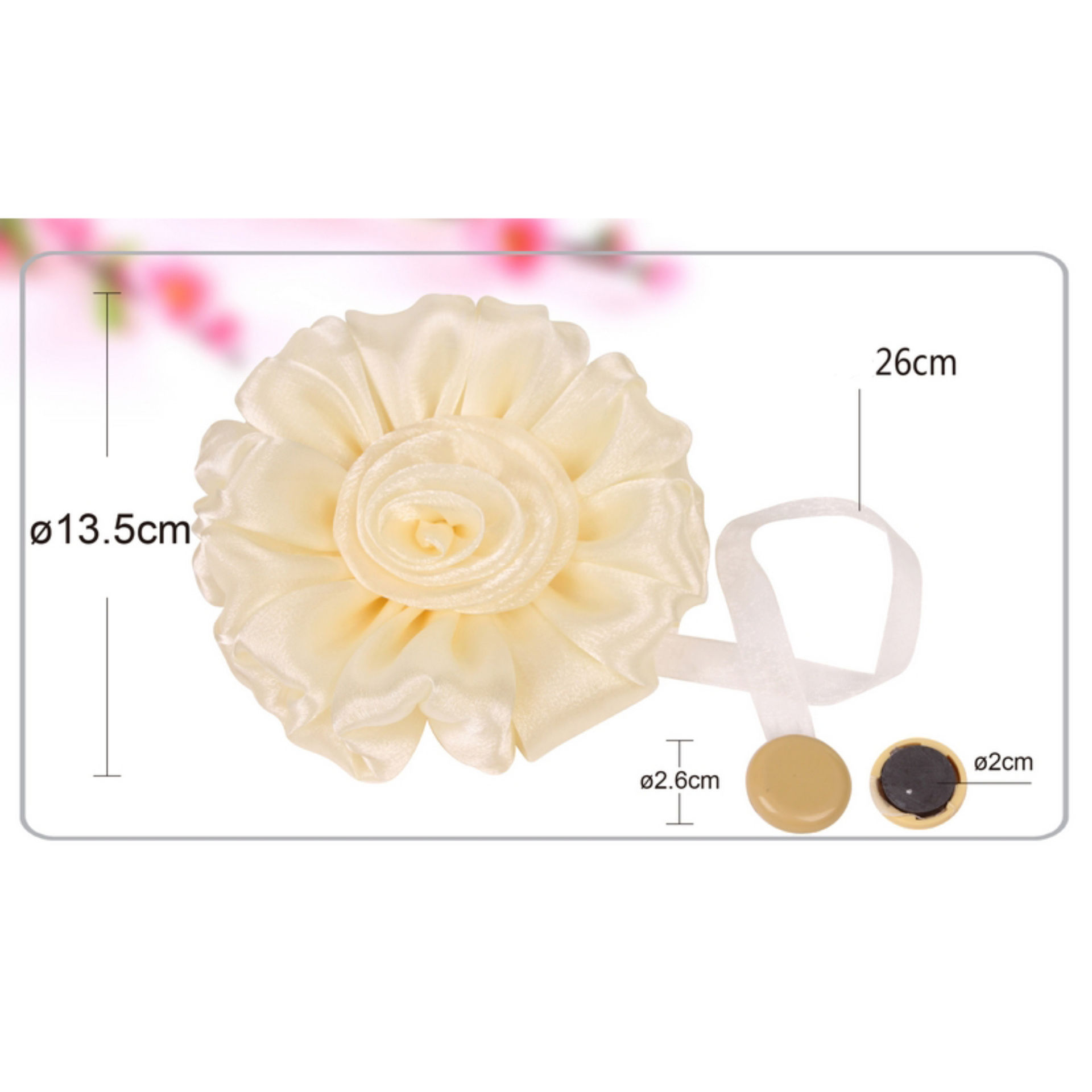 FIBBIA MAGNETICA PER TENDA