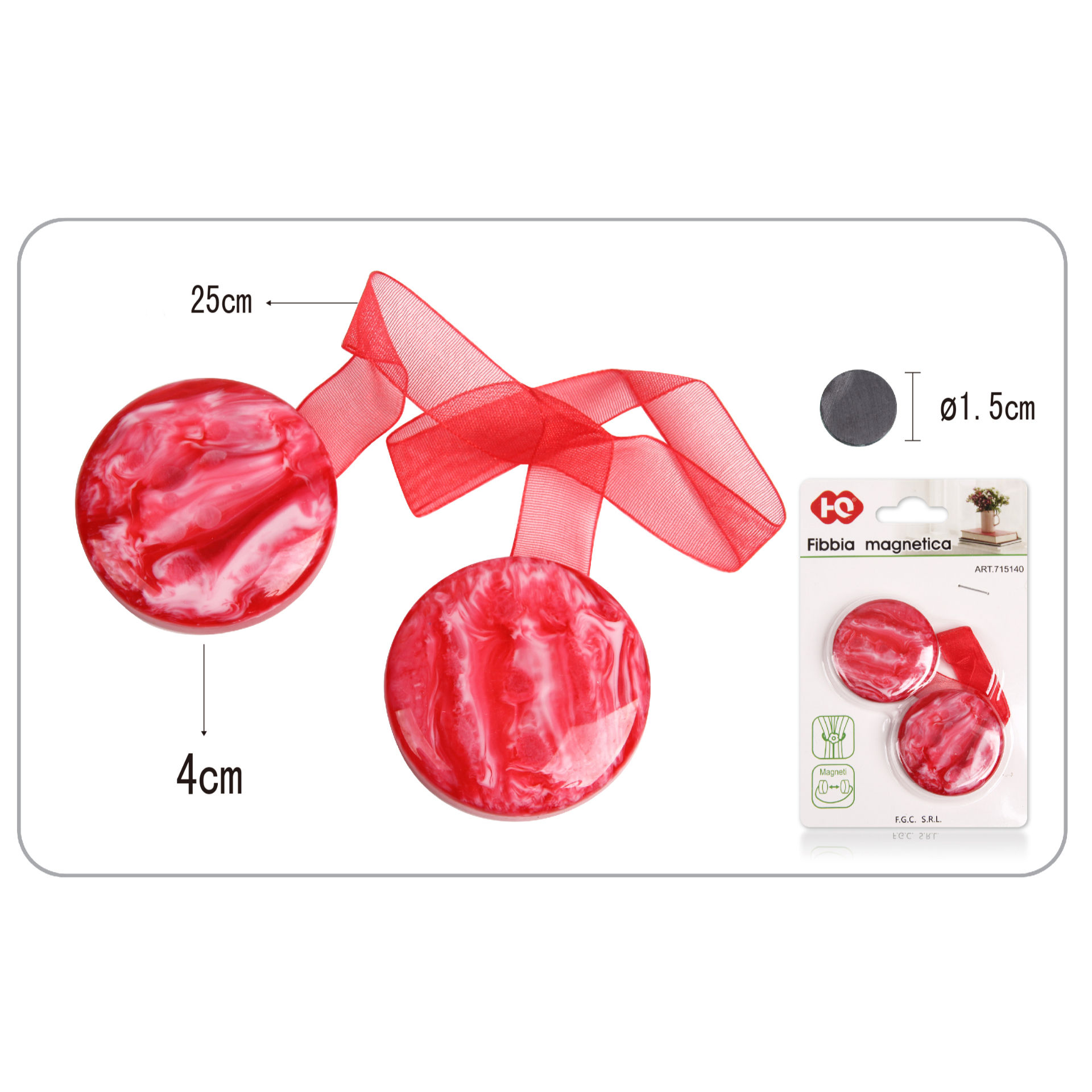 FIBBIA  MAGNETICA