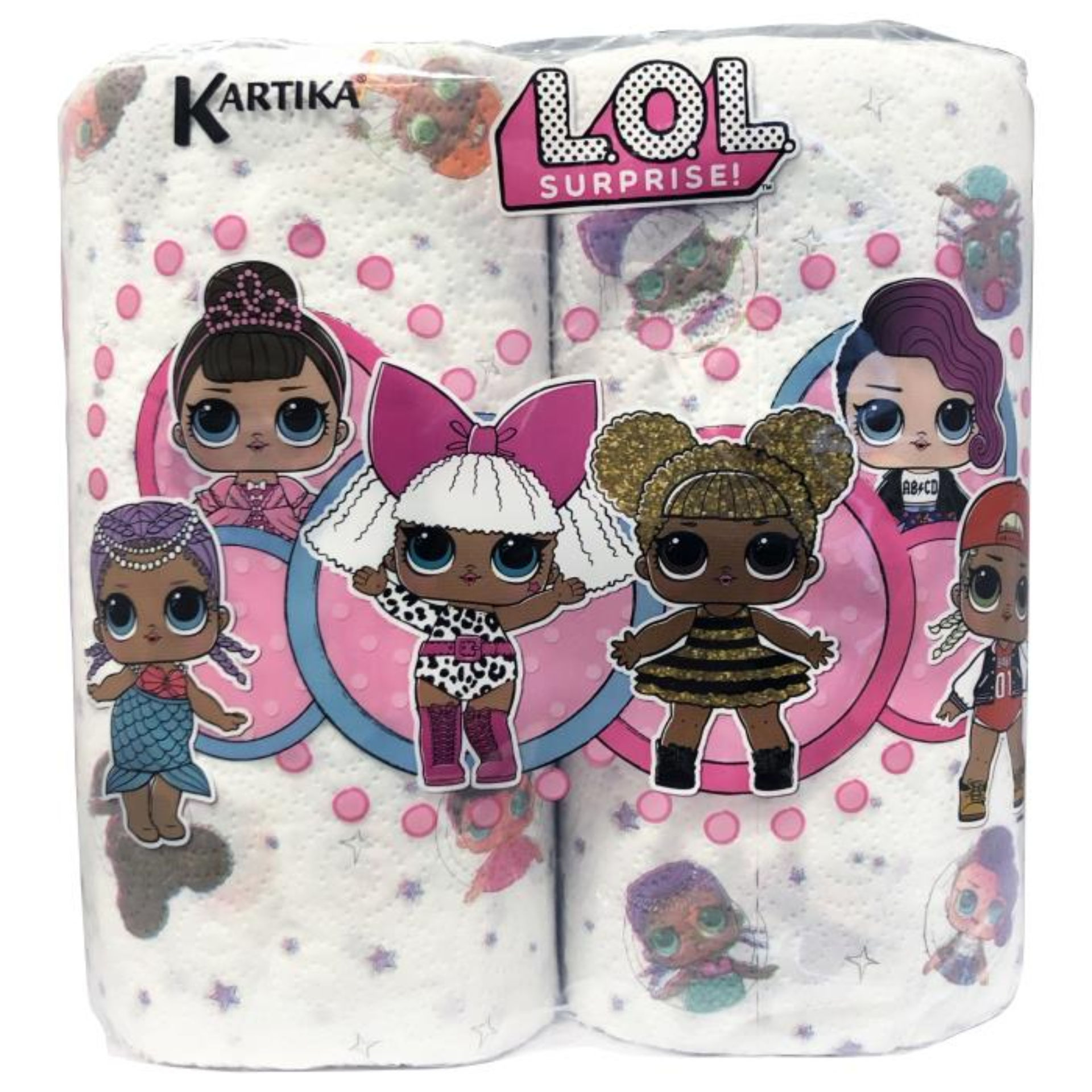 KARTIKA CARTA CASA 2 VELI 2PZ LOL SURPR.