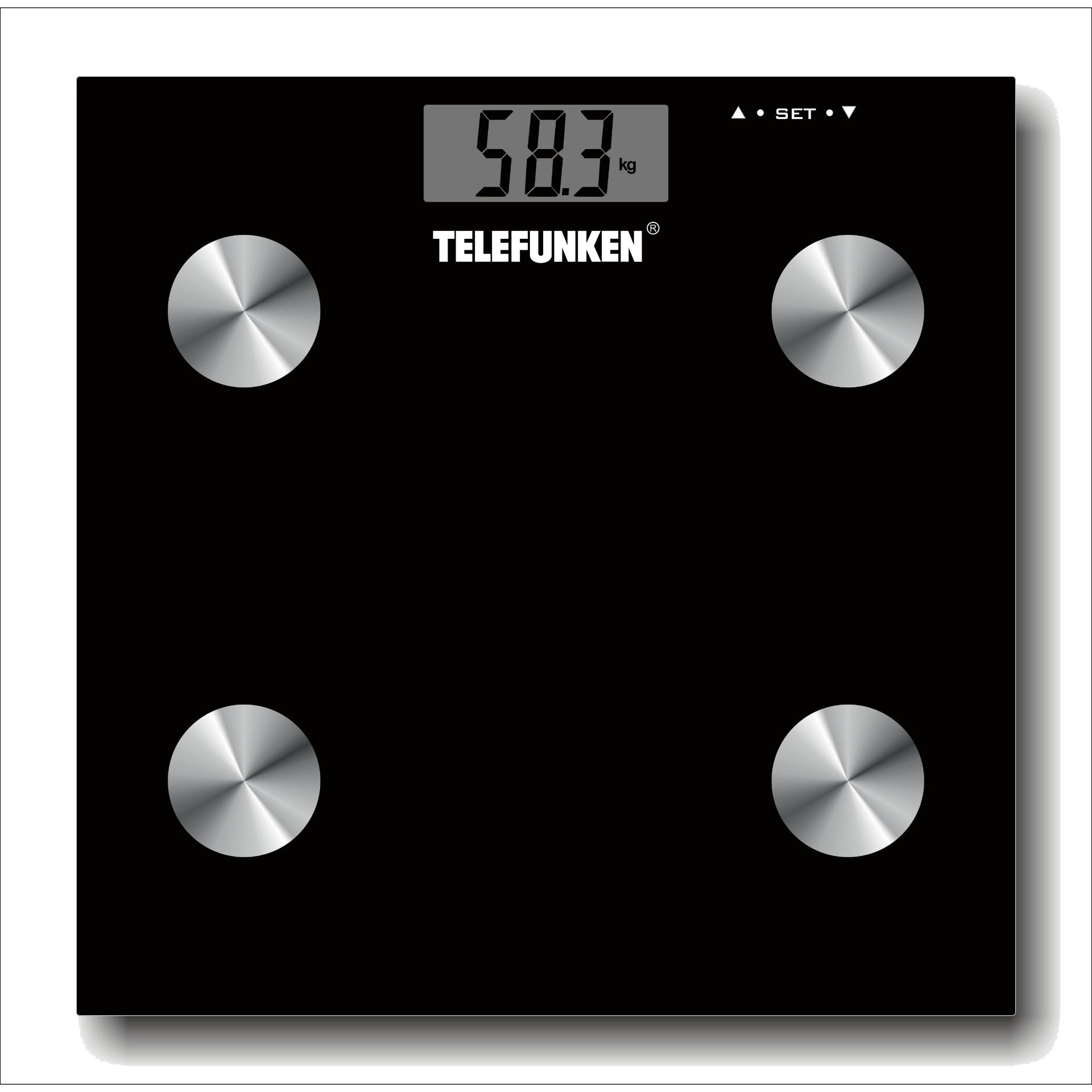 PESAPERSONE MIS.MASSA GRASSA NERA TELEFUNKEN