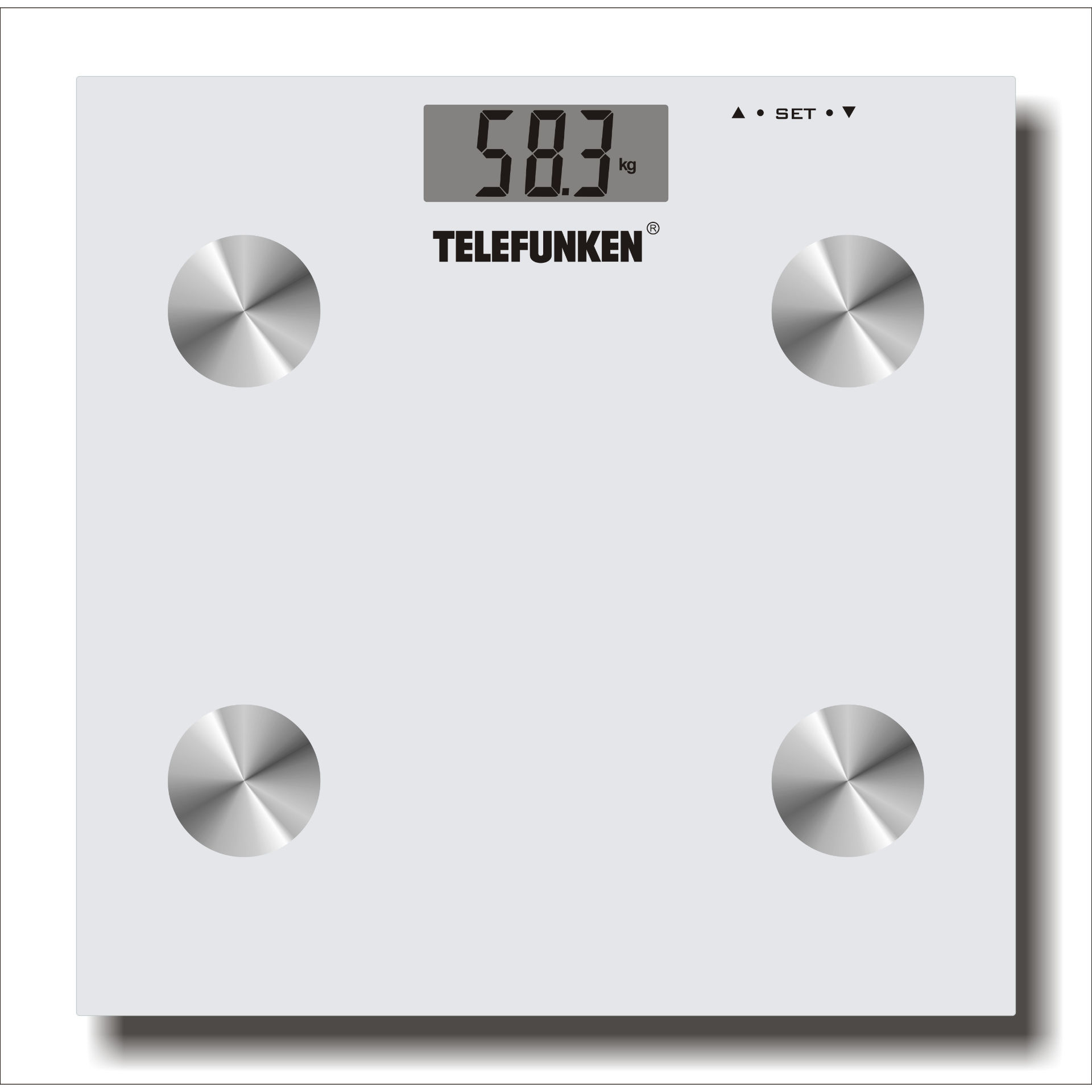 PESAPERSONA MIS. MASSA GRASSA BIANCA TELEFUNKEN