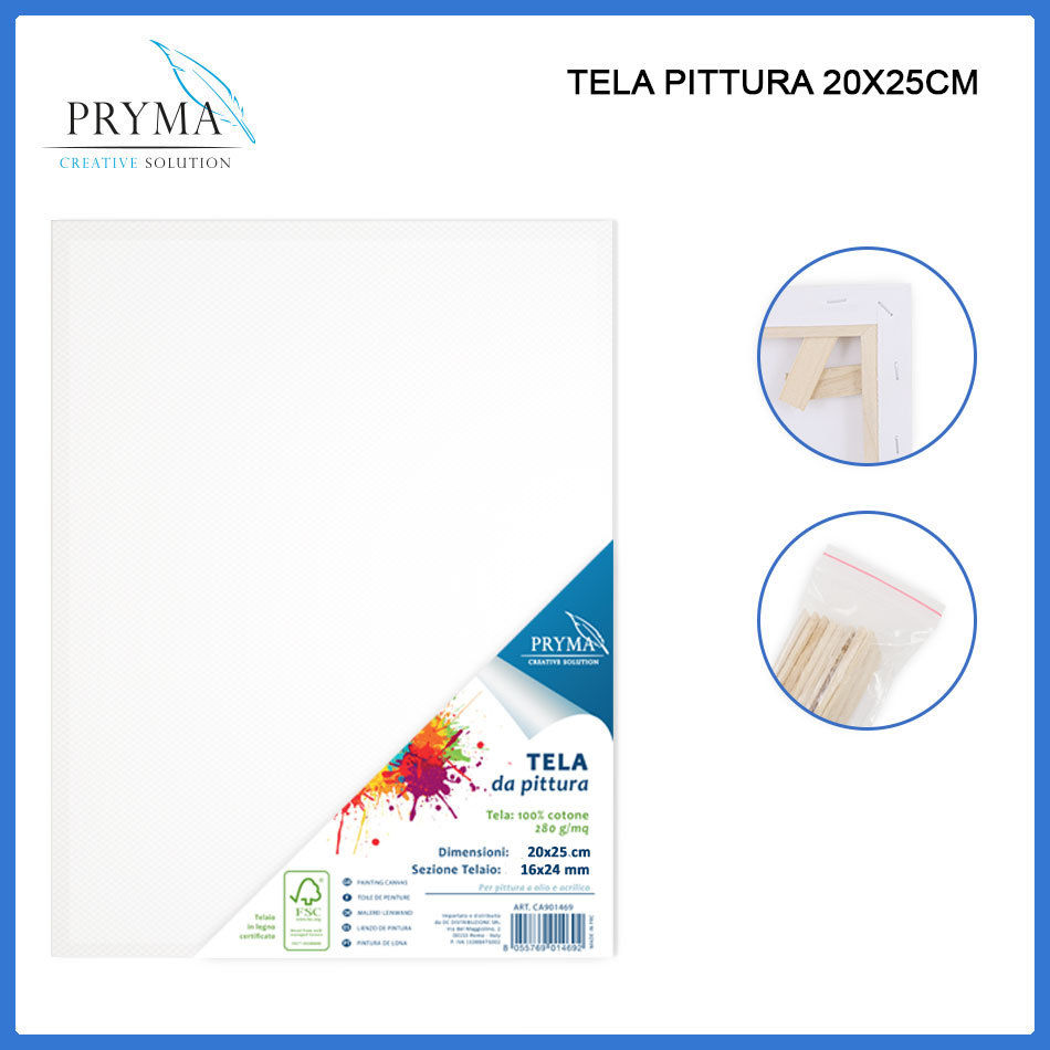 PRYMA TELA PITTURA 20X25CMPryma