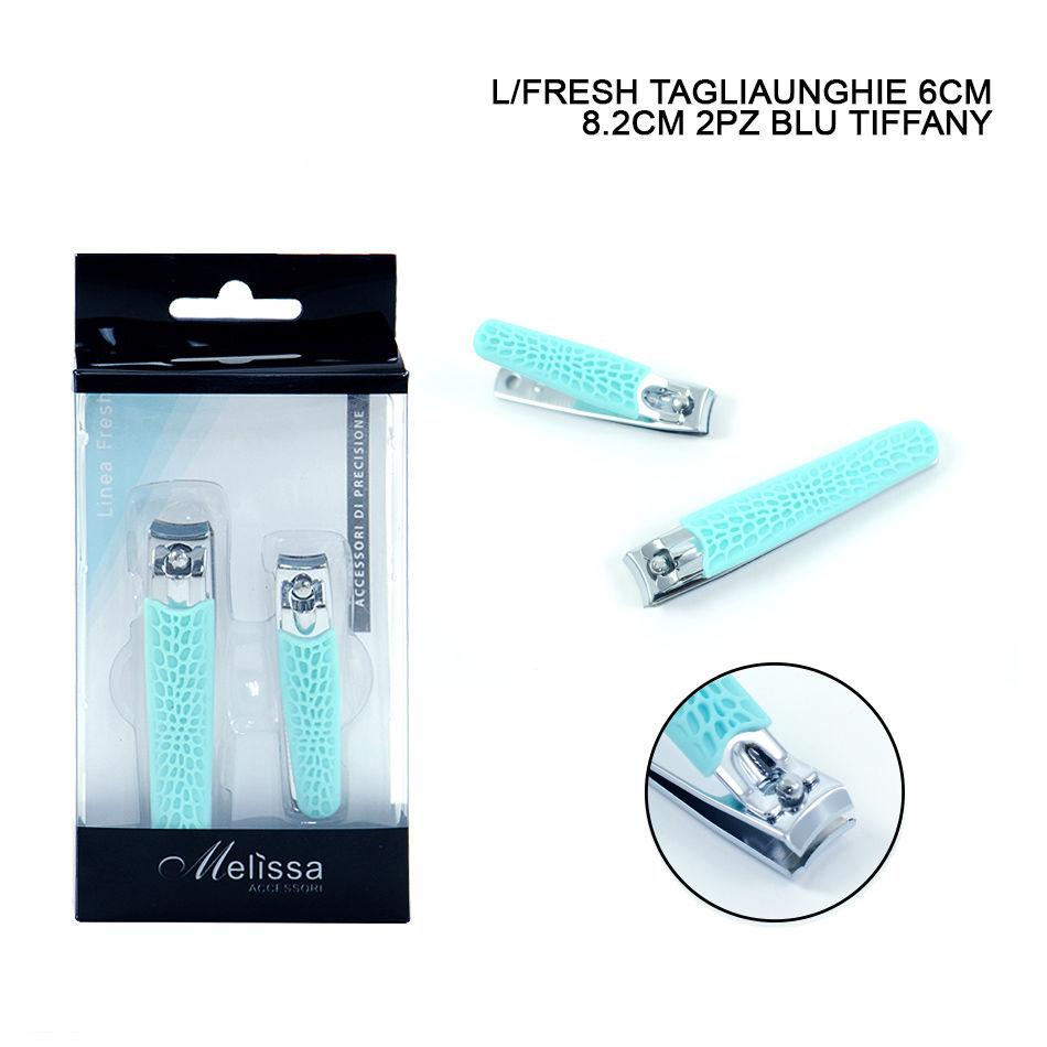 L/FRESH TAGLIAUNGHIE 6CM 8.2CM 2PZ BLU TIFFANY