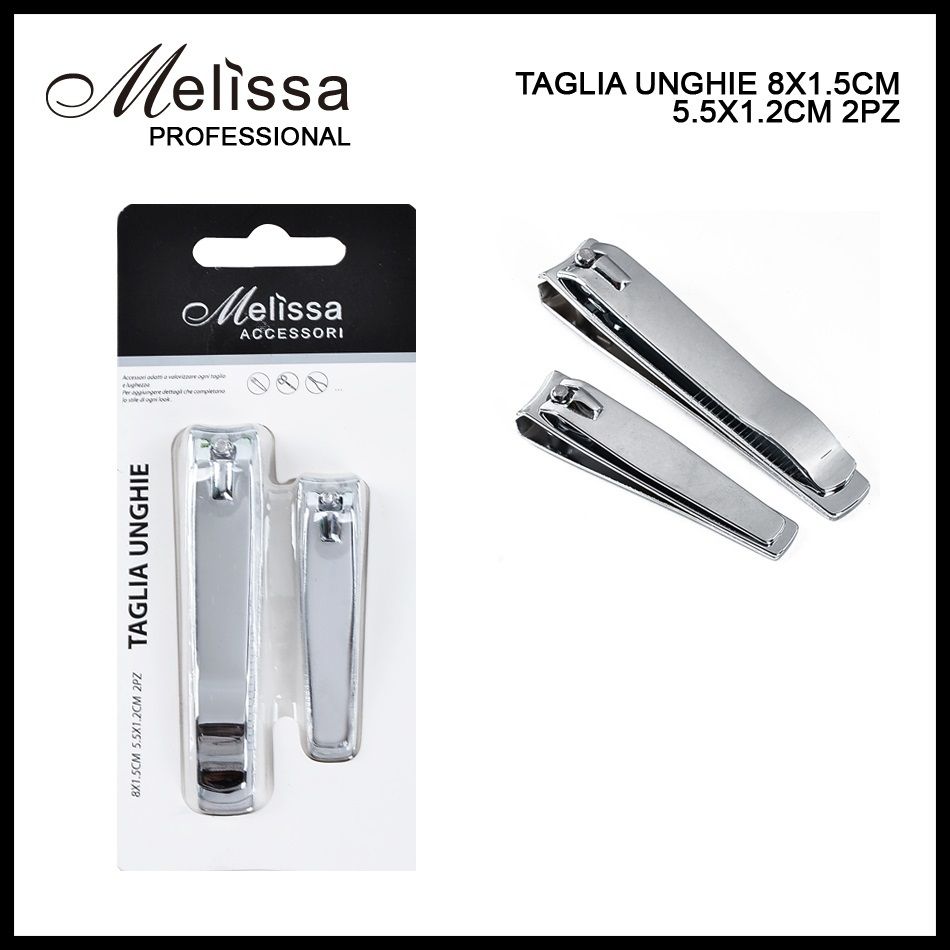 MELISSA TAGLIAUNGHIE INOX 8X1.5CM-5.5X1.2CM 2PZ
