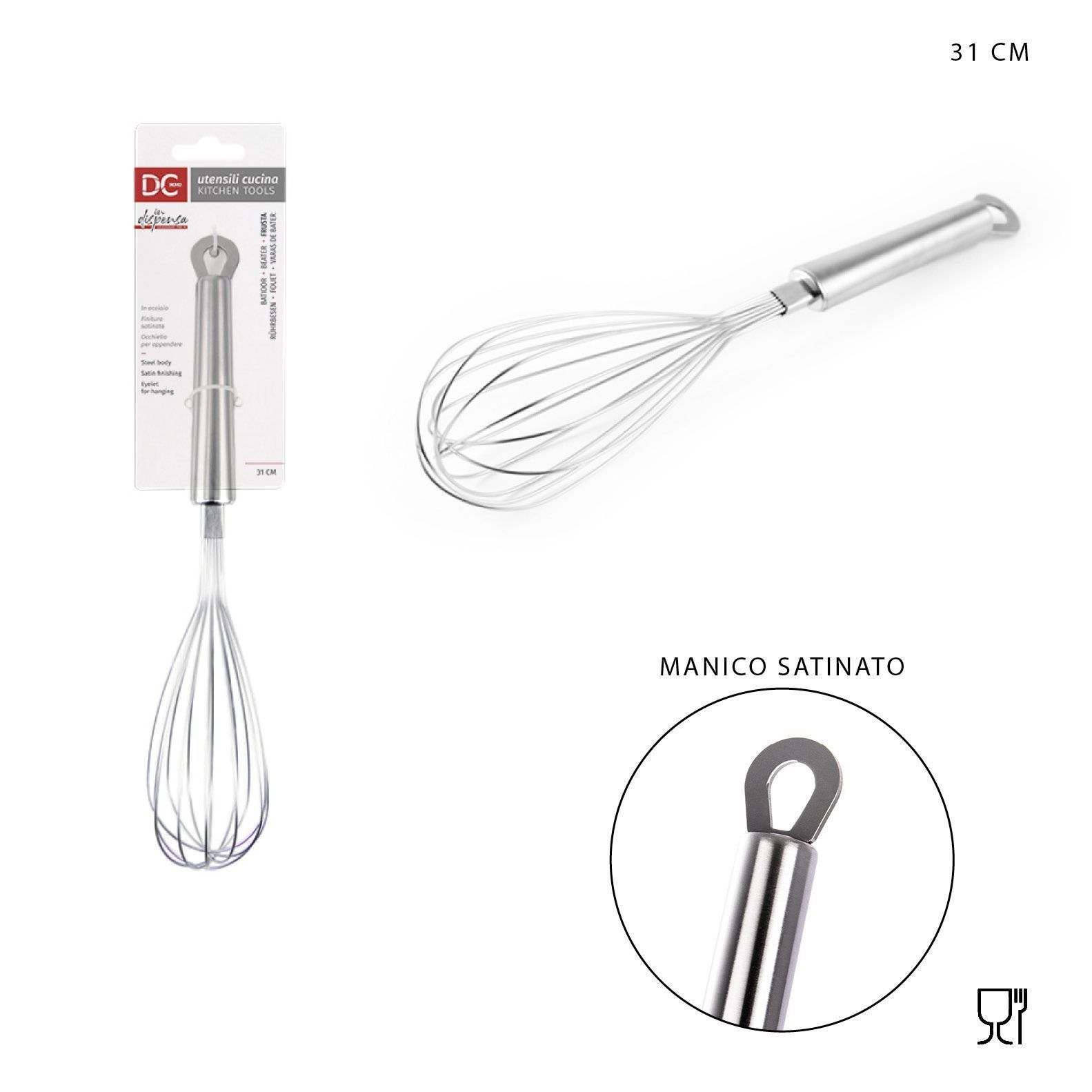 DC CASA FRUSTA ACC.SATINATO 31X6.5CM