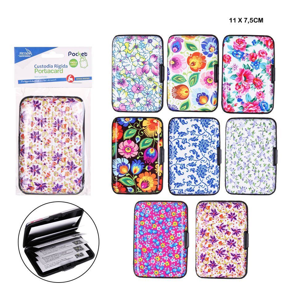 PRYMA CUSTODIA P/CARD RIGIDO 11.1X7.5CM FANTASYPryma