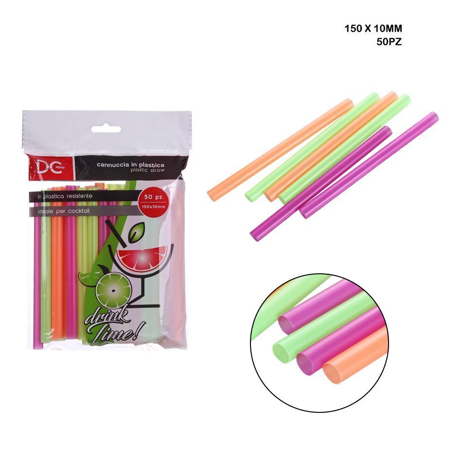 DC CASA CANNUCCIA PLAST. 10X150MM 50PZ
