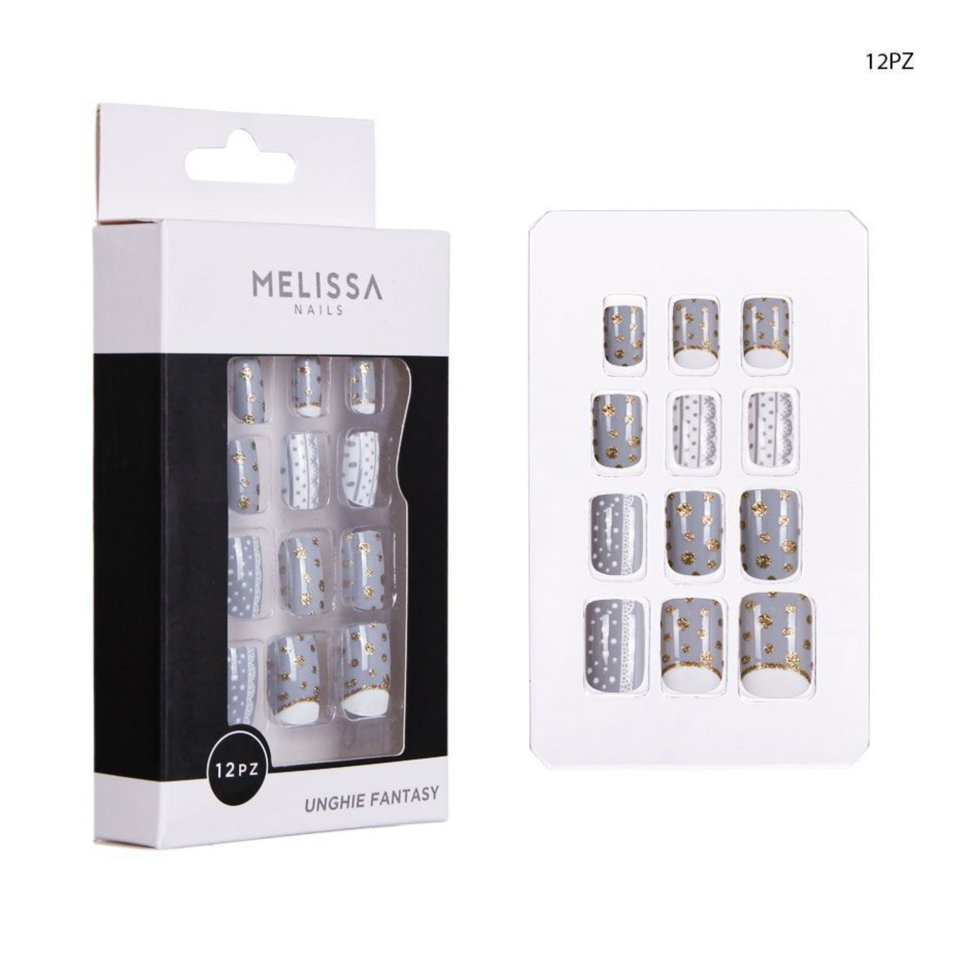 MELISSA UNGHIE FINTE FANTASY 12PZ