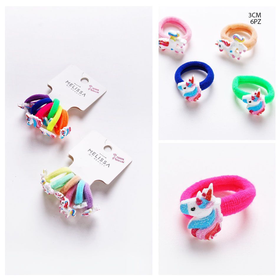 MELISSA ELASTICO CAPELLI 3CM 6PZ