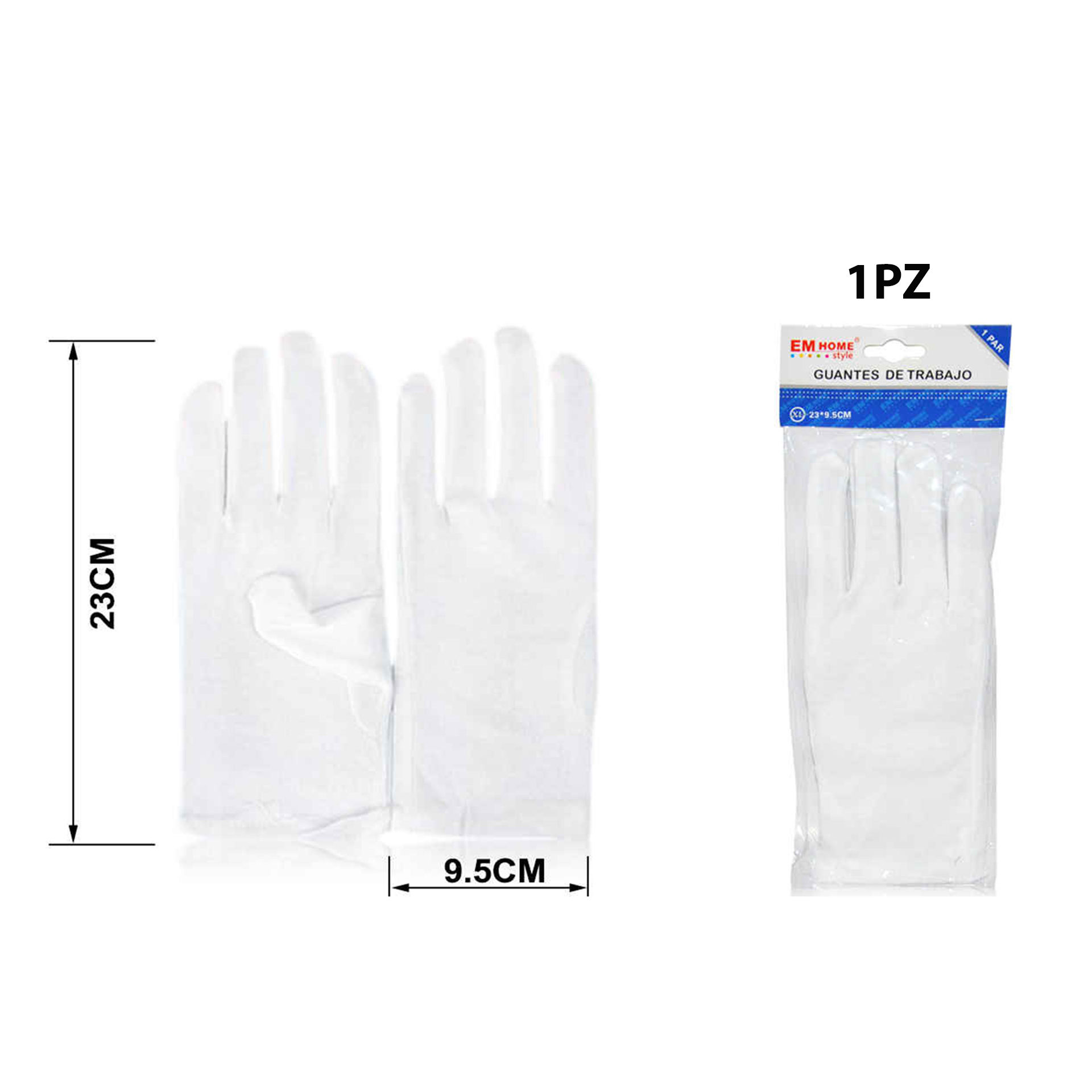 GUANTI IN COTONE 23*9.5CM