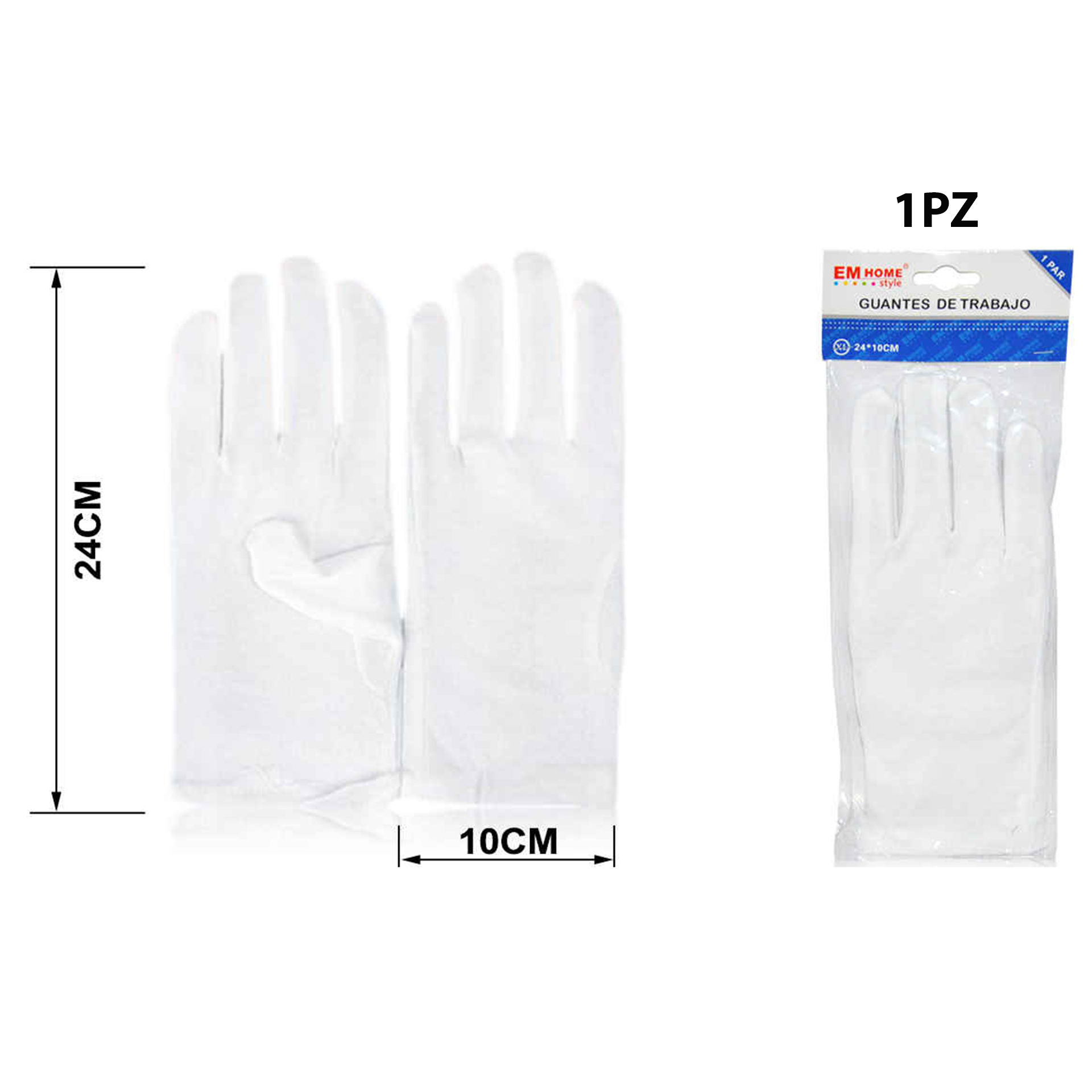 GUANTI IN COTONE 24*10CM