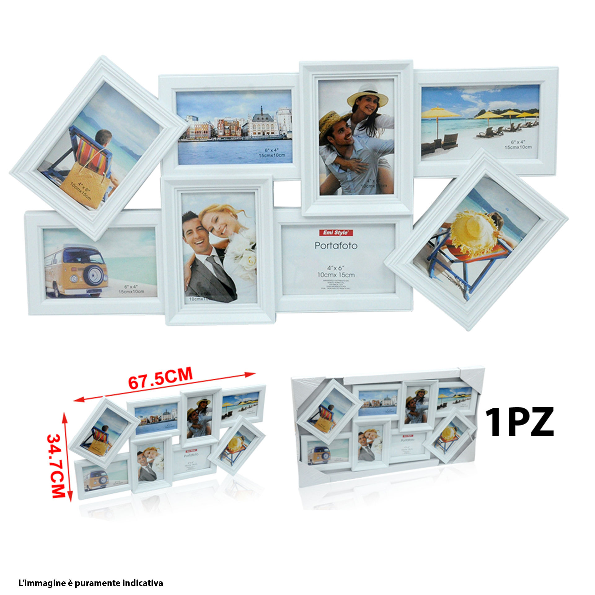 PORTAFOTO 67.5*34.7*2.2CM