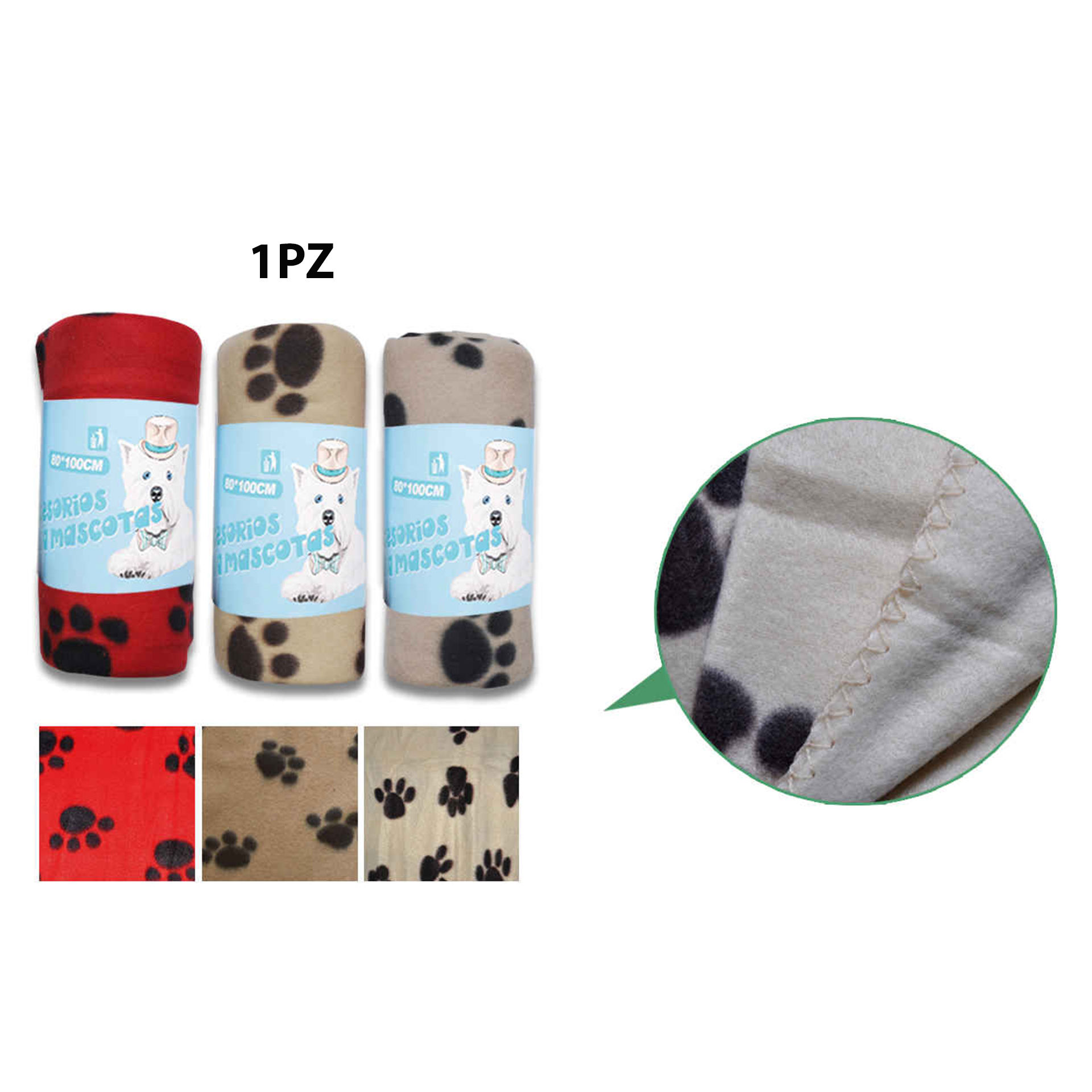 TAPPETINO PER CANE 80*100CM