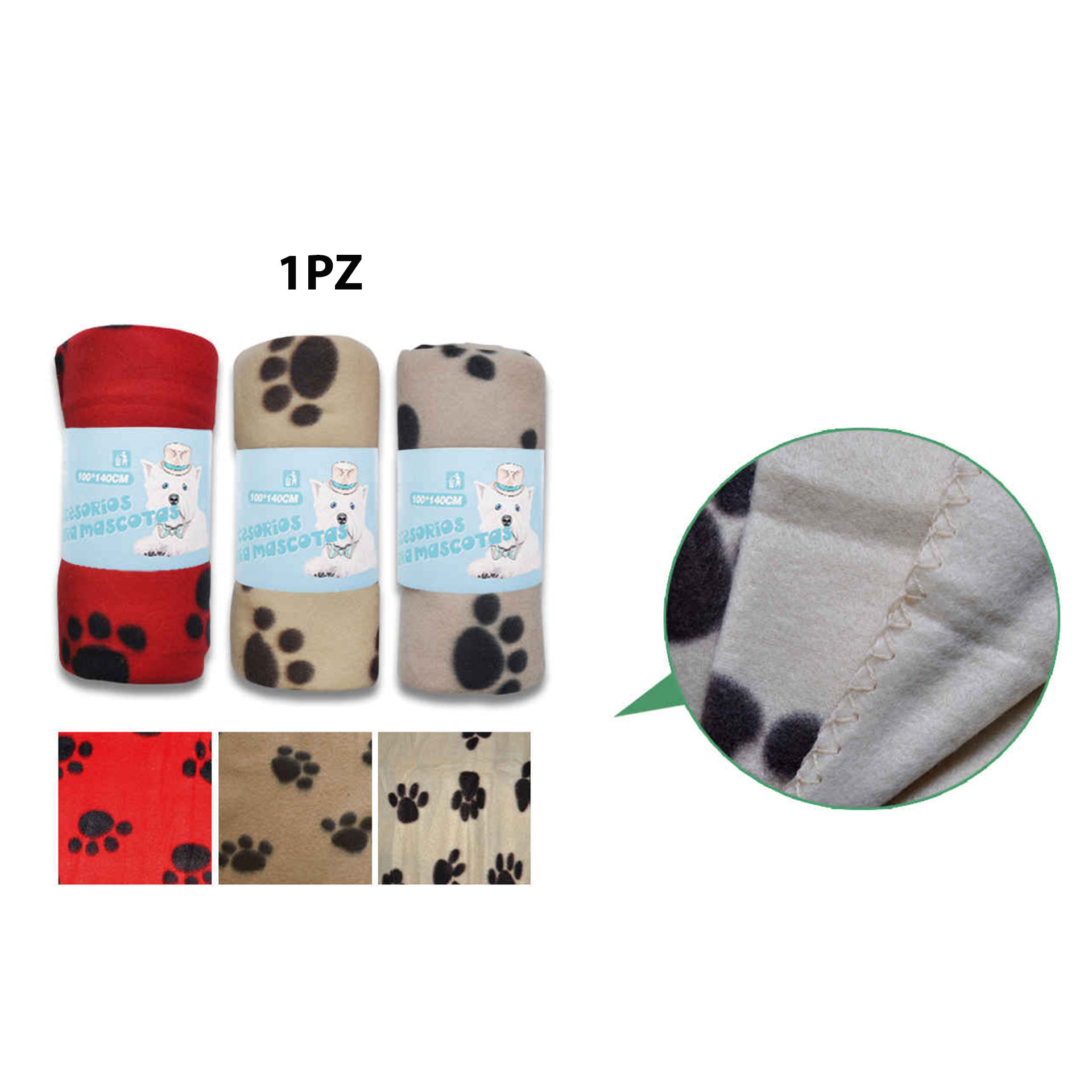 TAPPETINO PER CANE 100*140CM