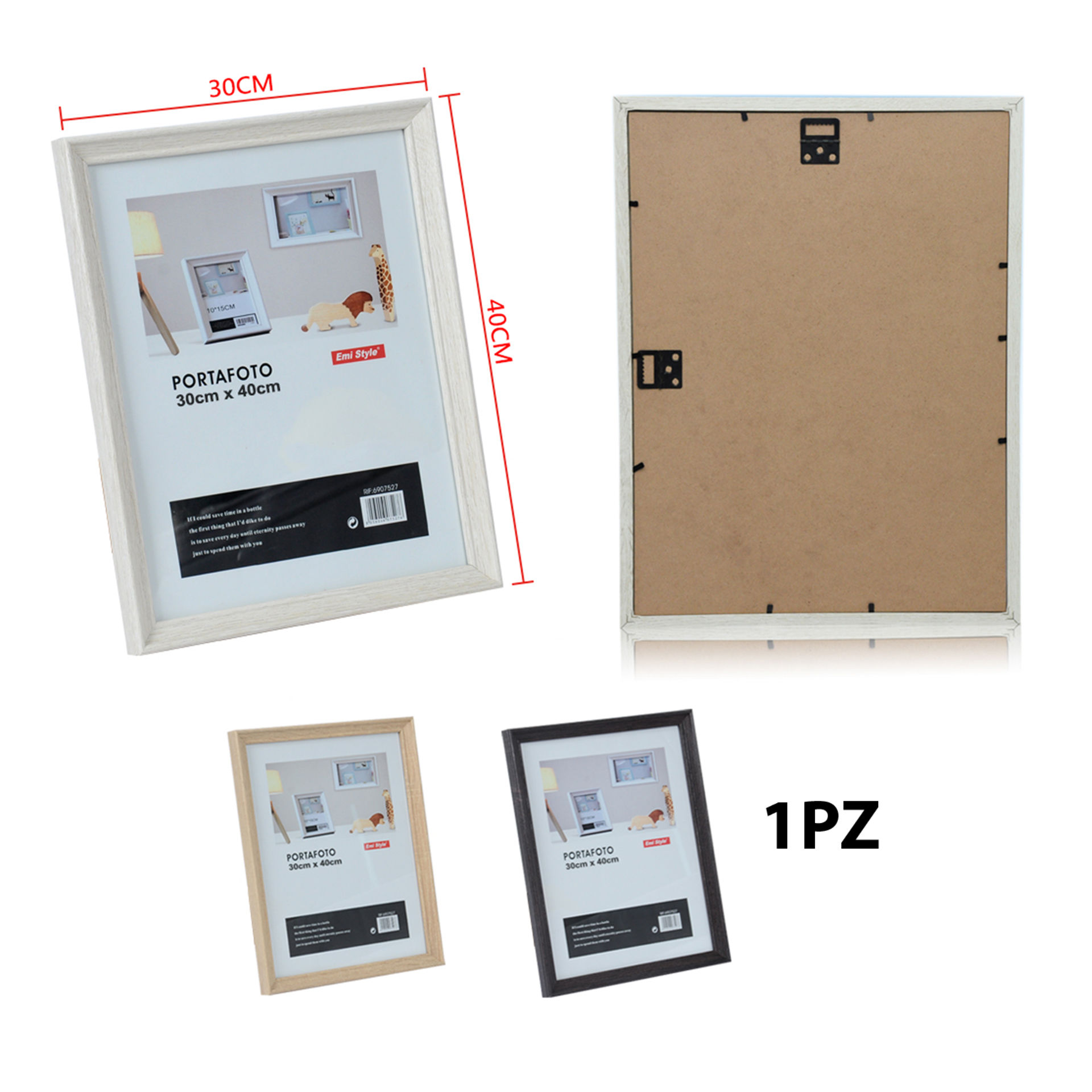 PORTAFOTO IN LEGNO 30*40CM