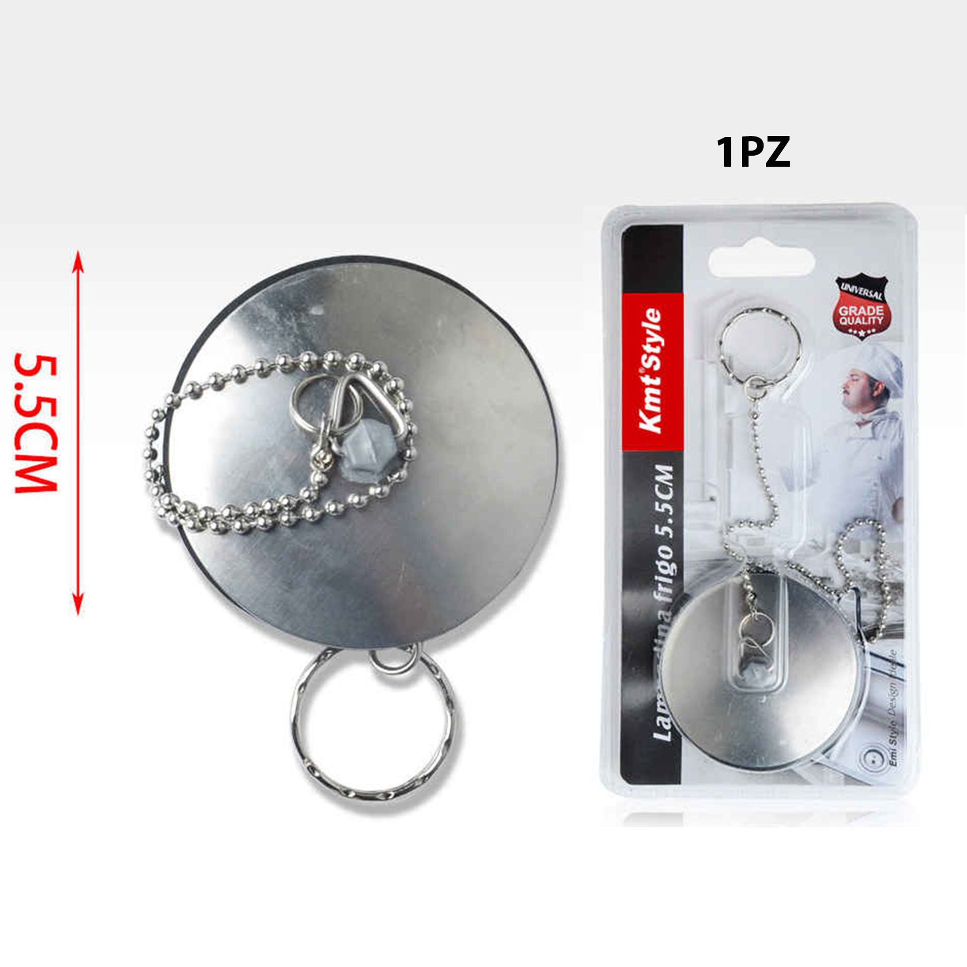 TAPPO CON CATENA 37G 5.5CM