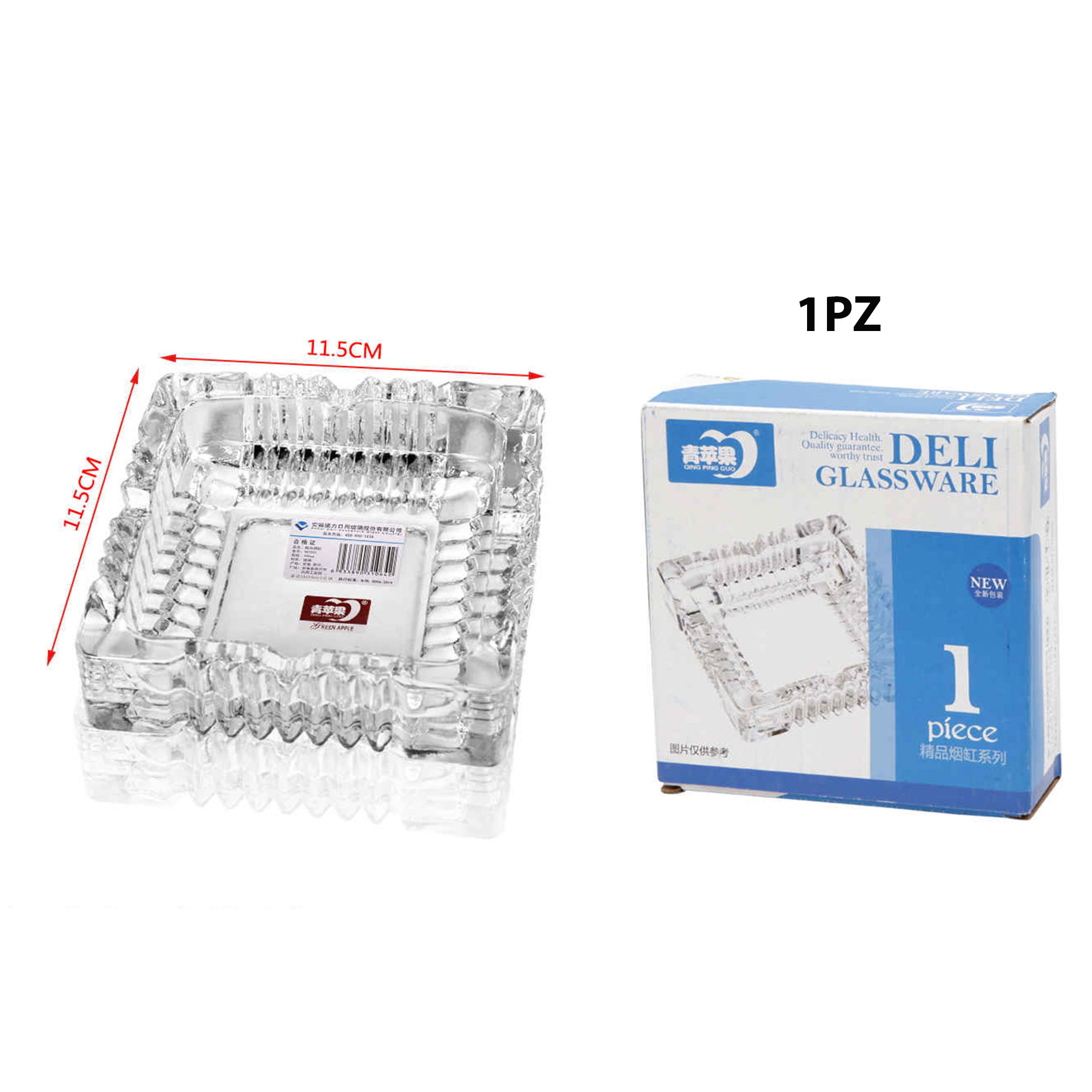 POSACENERE IN VETRO 11.5CM
