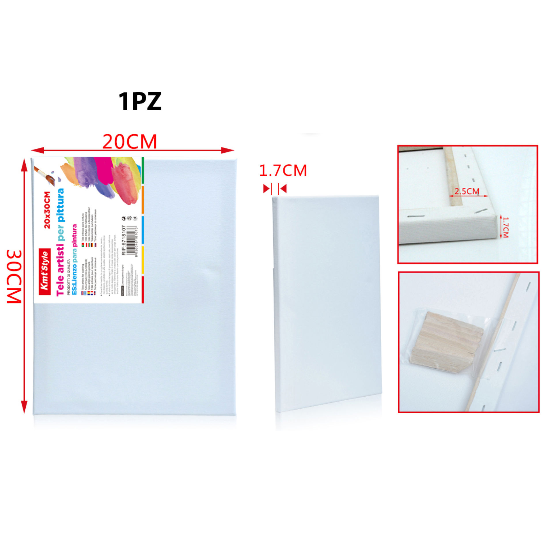 TELE PER PITTURA CM.20 30