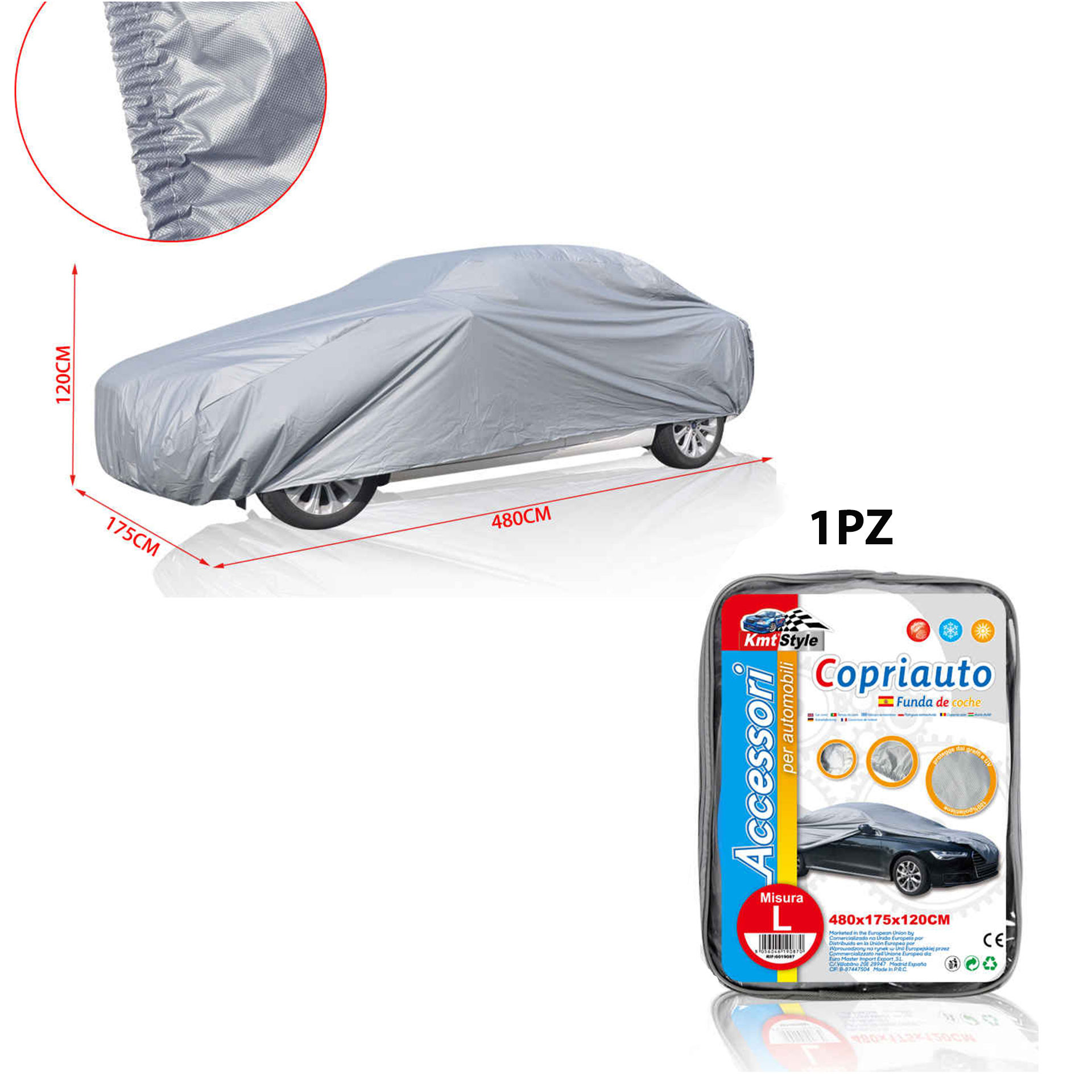 COPRIAUTO L 480*175*120CM