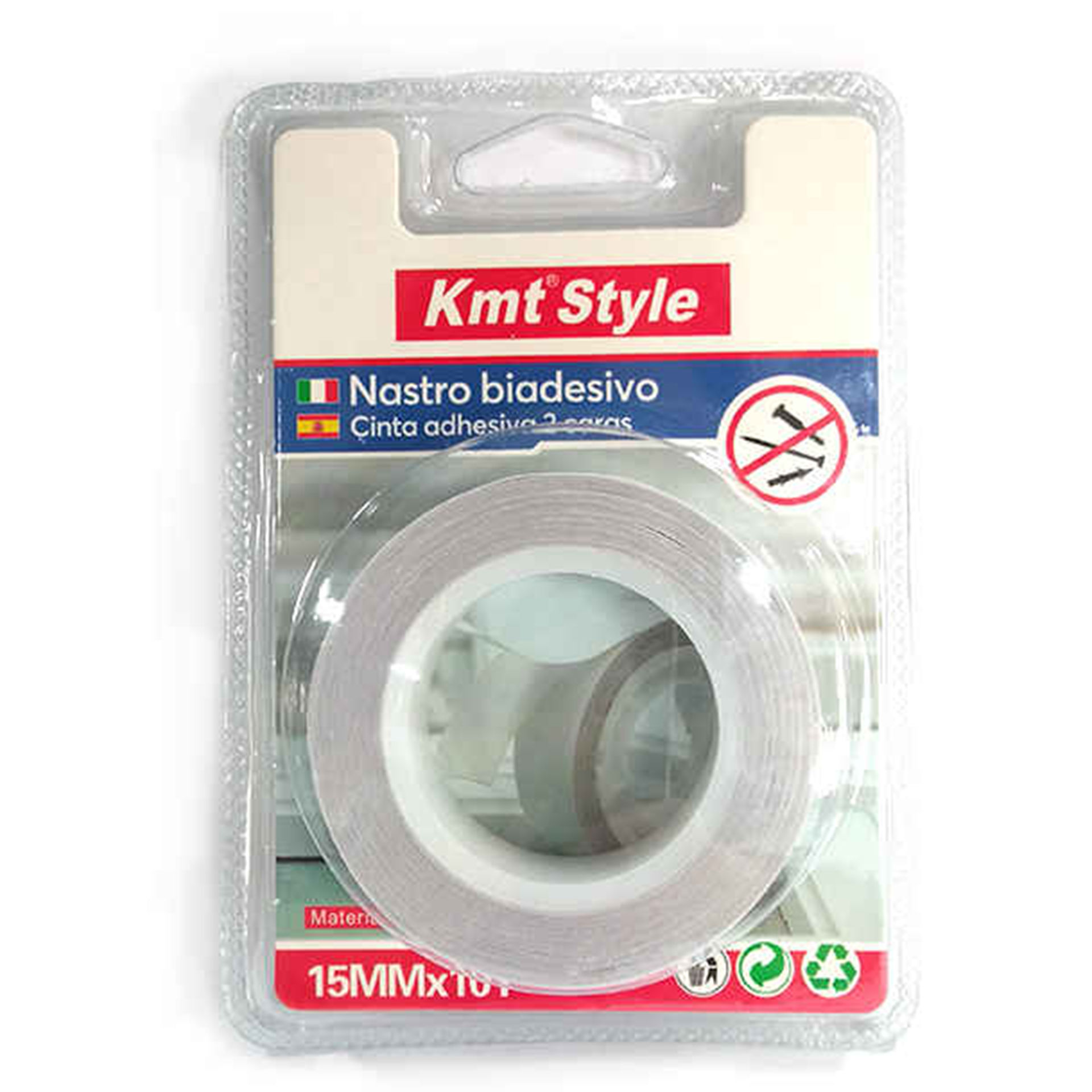 NASTRO BIADESIVO 15MM*10M