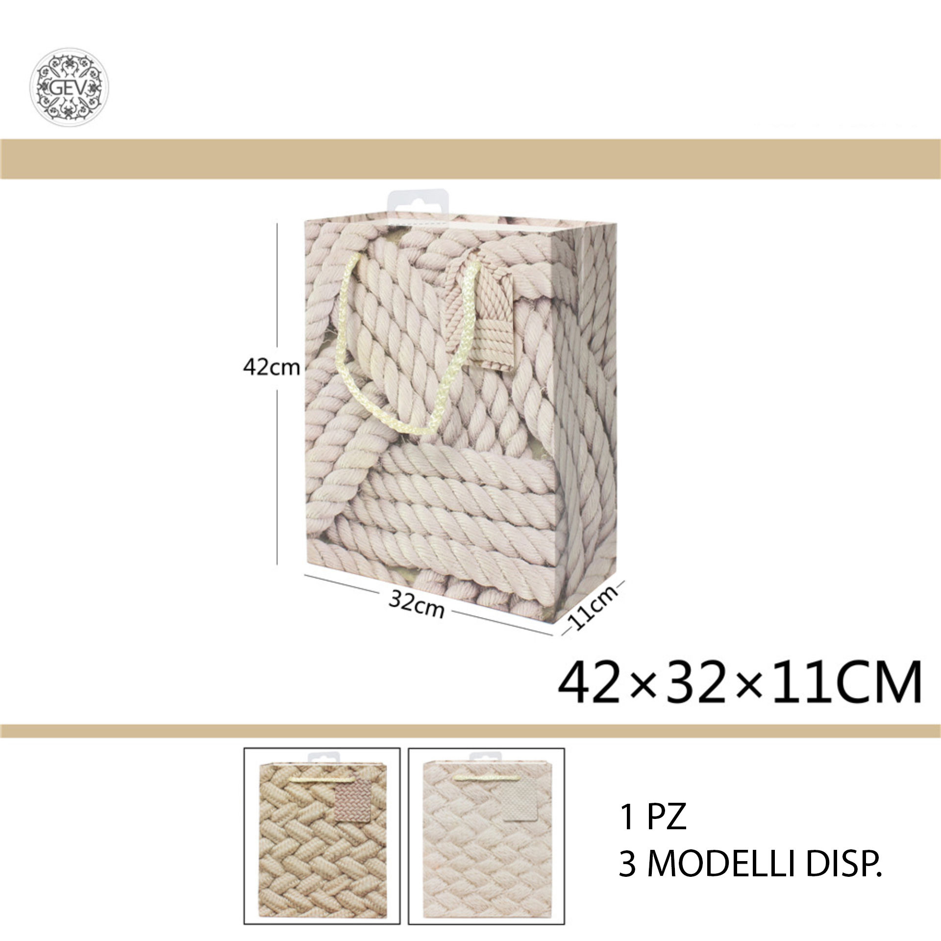 GEV BUSTA DA REGALO 42*32*11CMGev