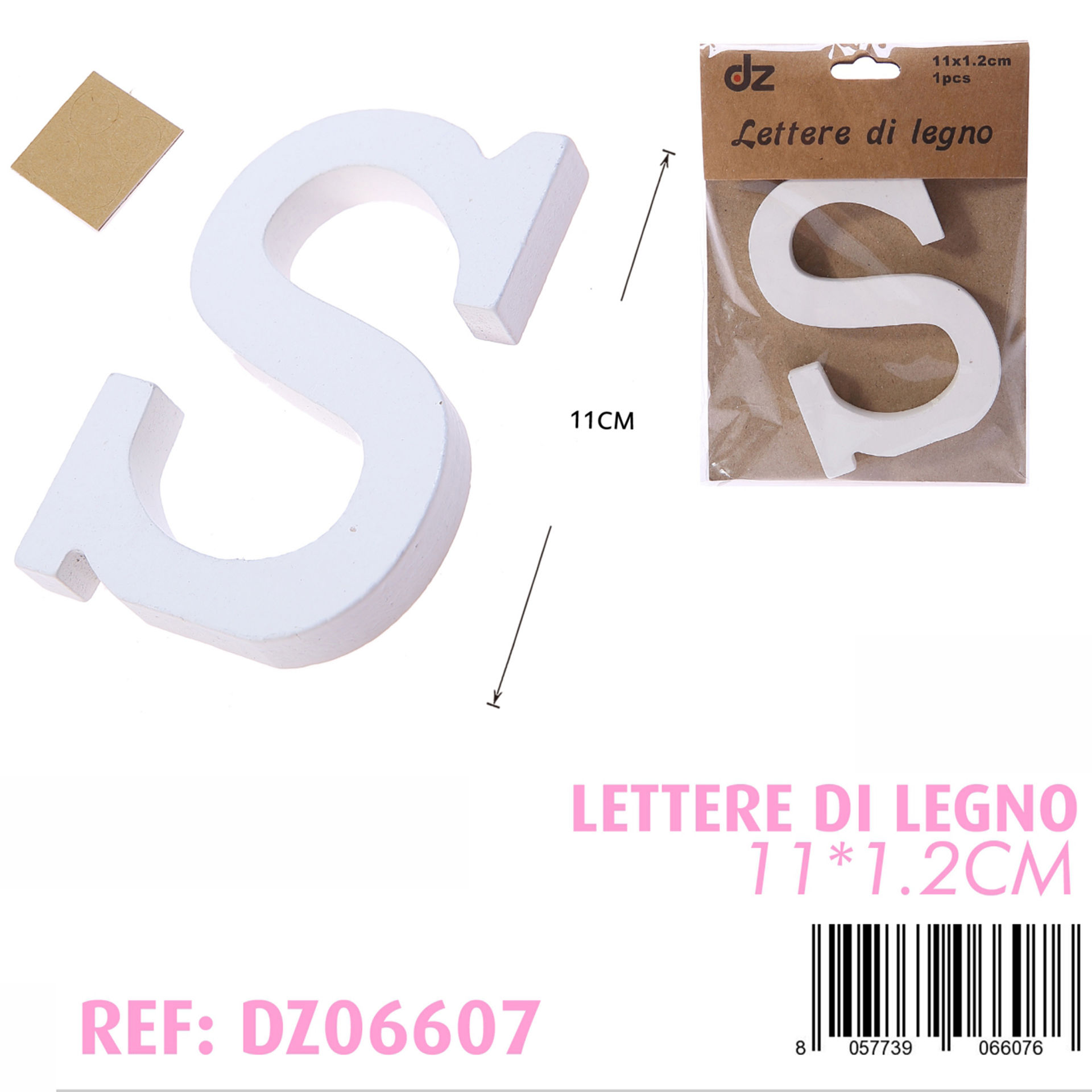 LETTERE DI LEGNO S