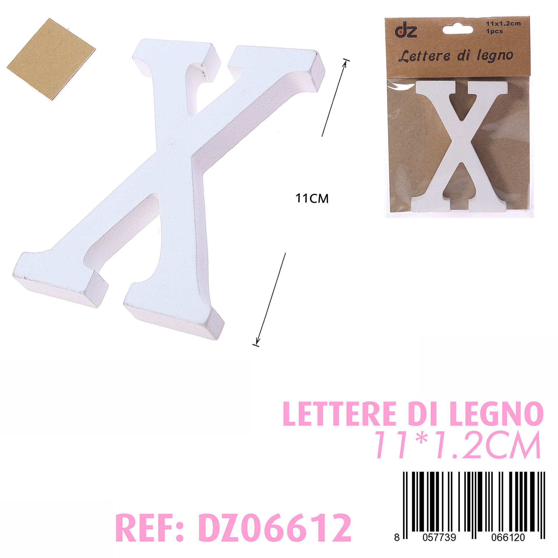 LETTERE DI LEGNO X