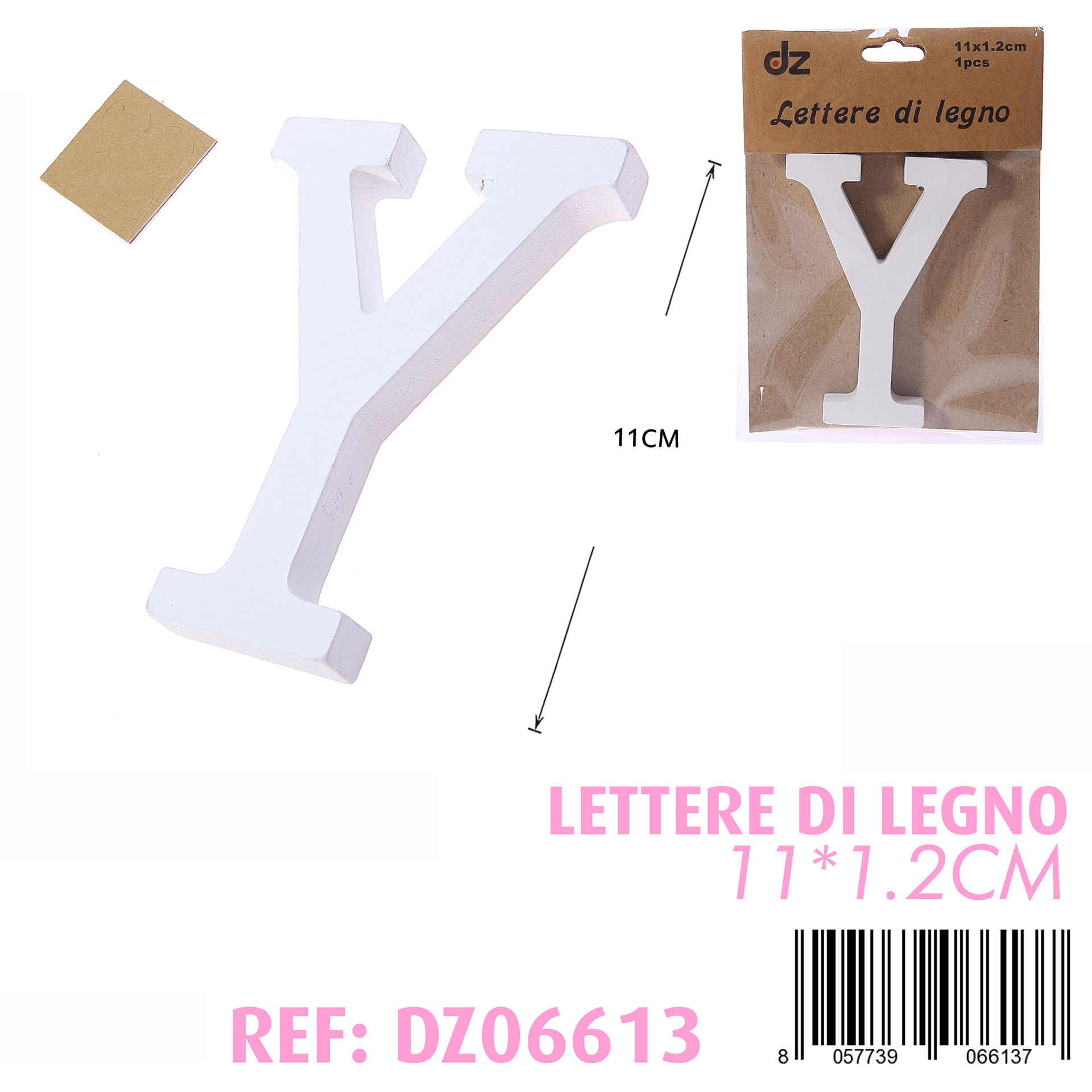 LETTERE DI LEGNO Y
