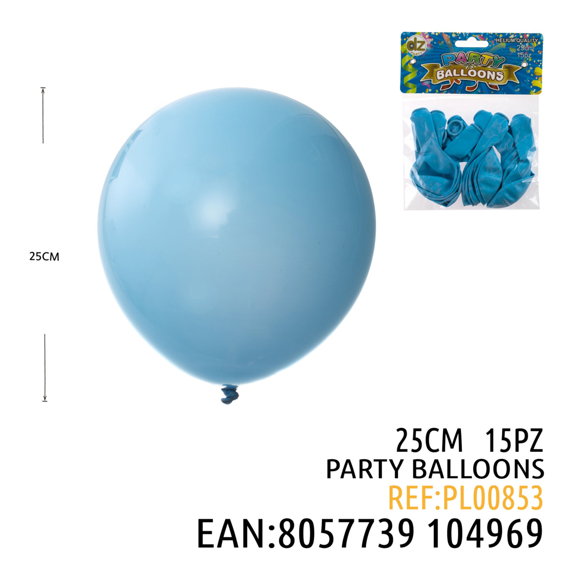15 PALLONCINO AZZURRO