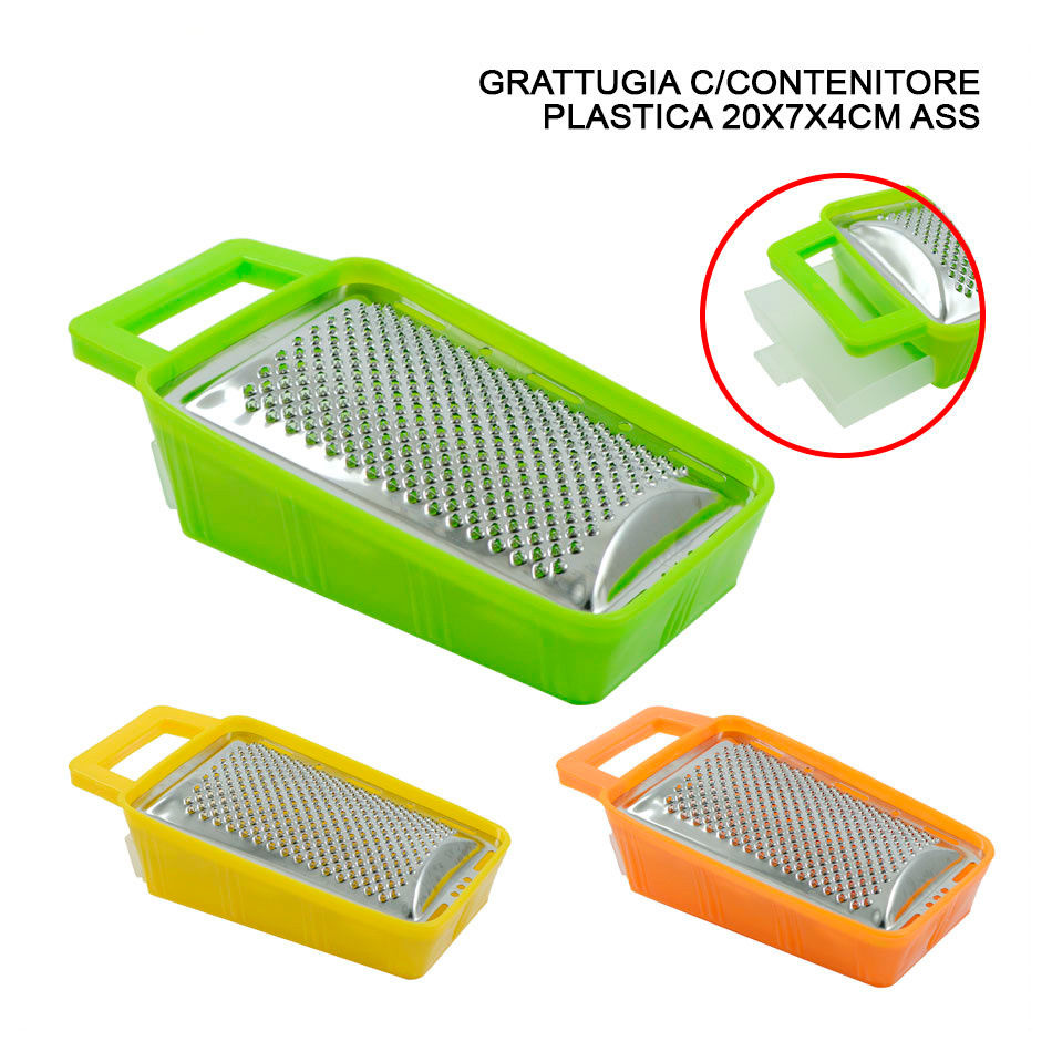 DC CASA GRATTUGIA C/CONTENITORE PLAST. 20X7X4CM
