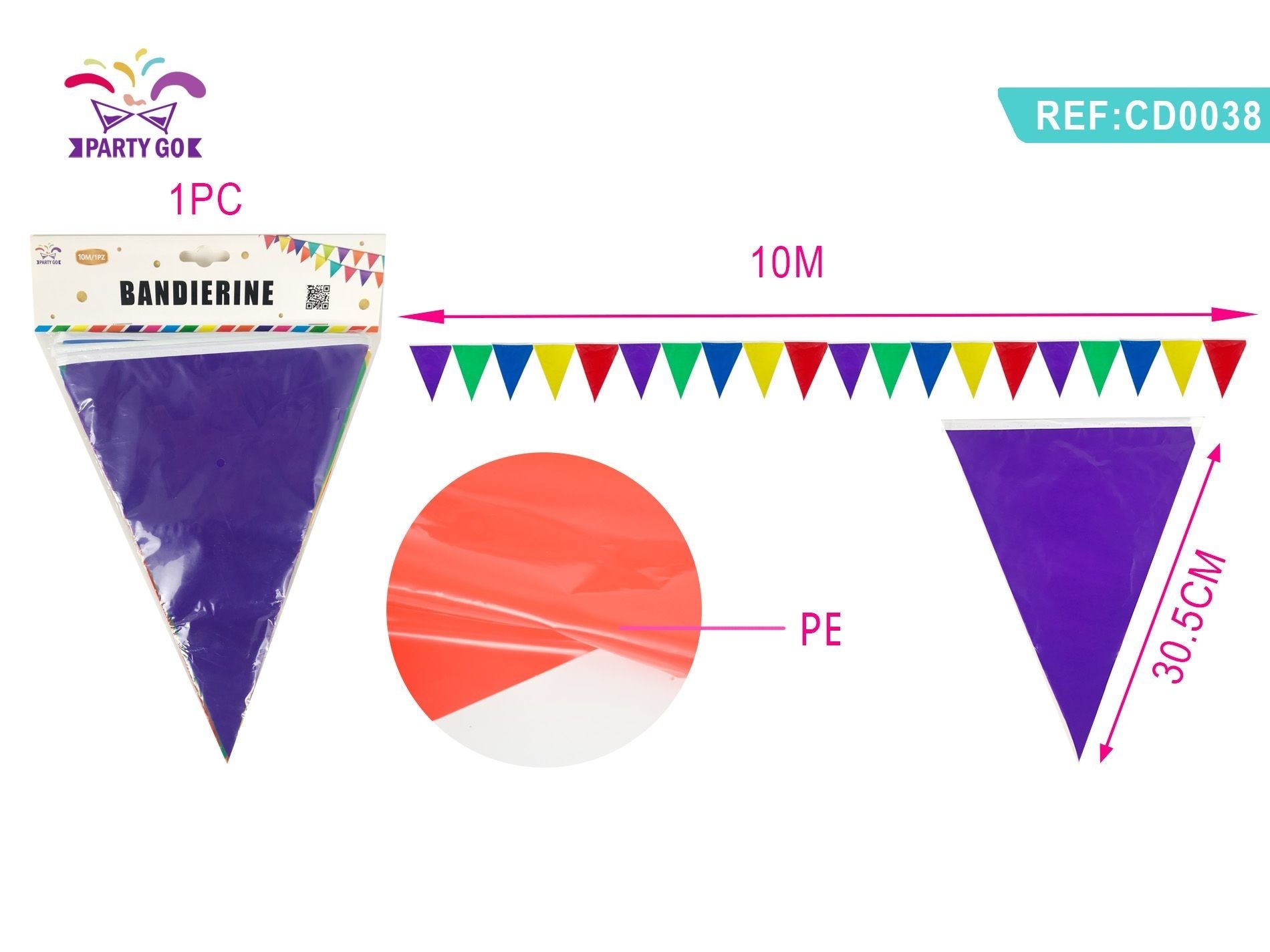 BANDIERA TRIANGOLARE