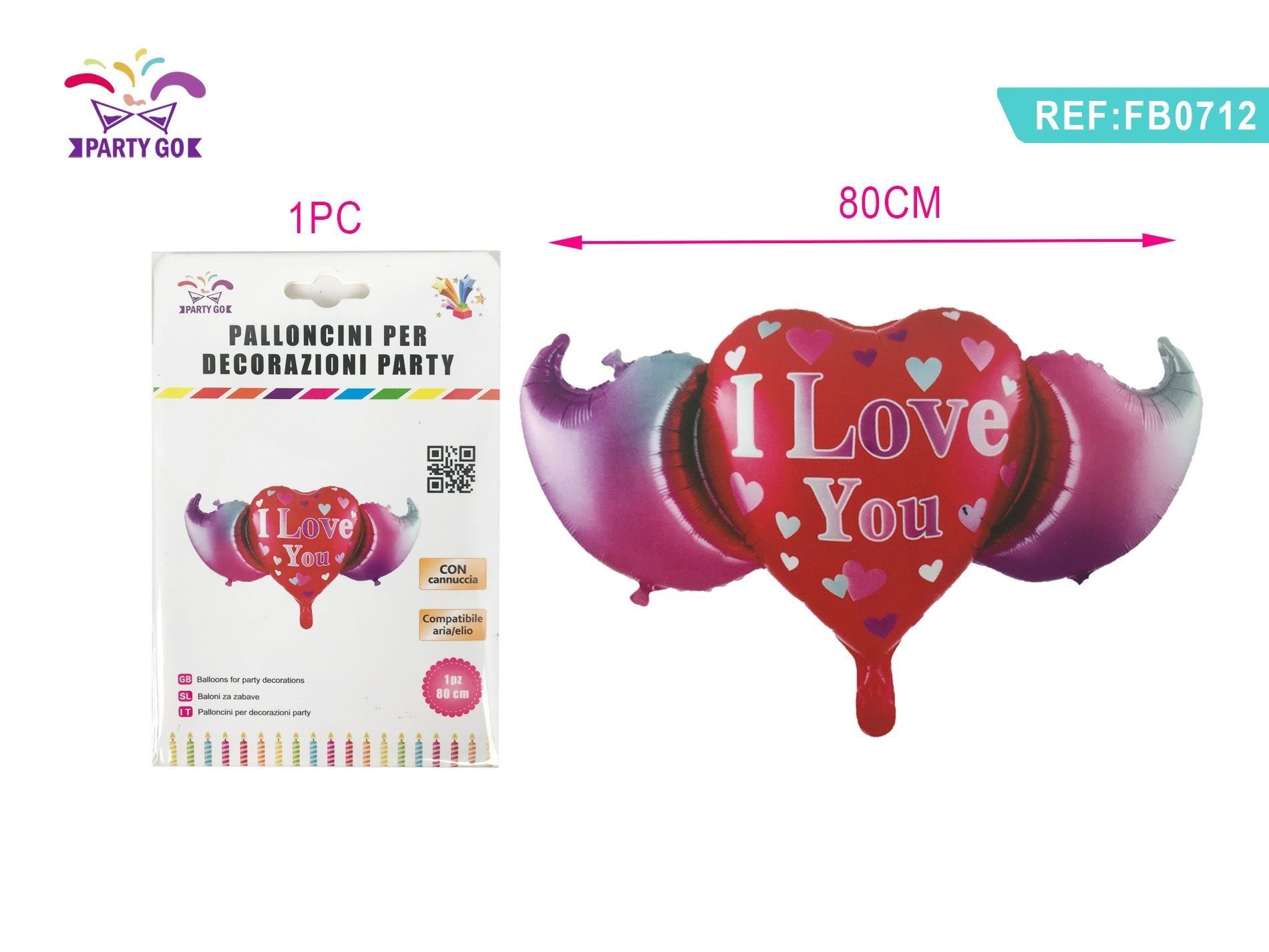 PALLONCINI PER DECORAZIONI PARTY