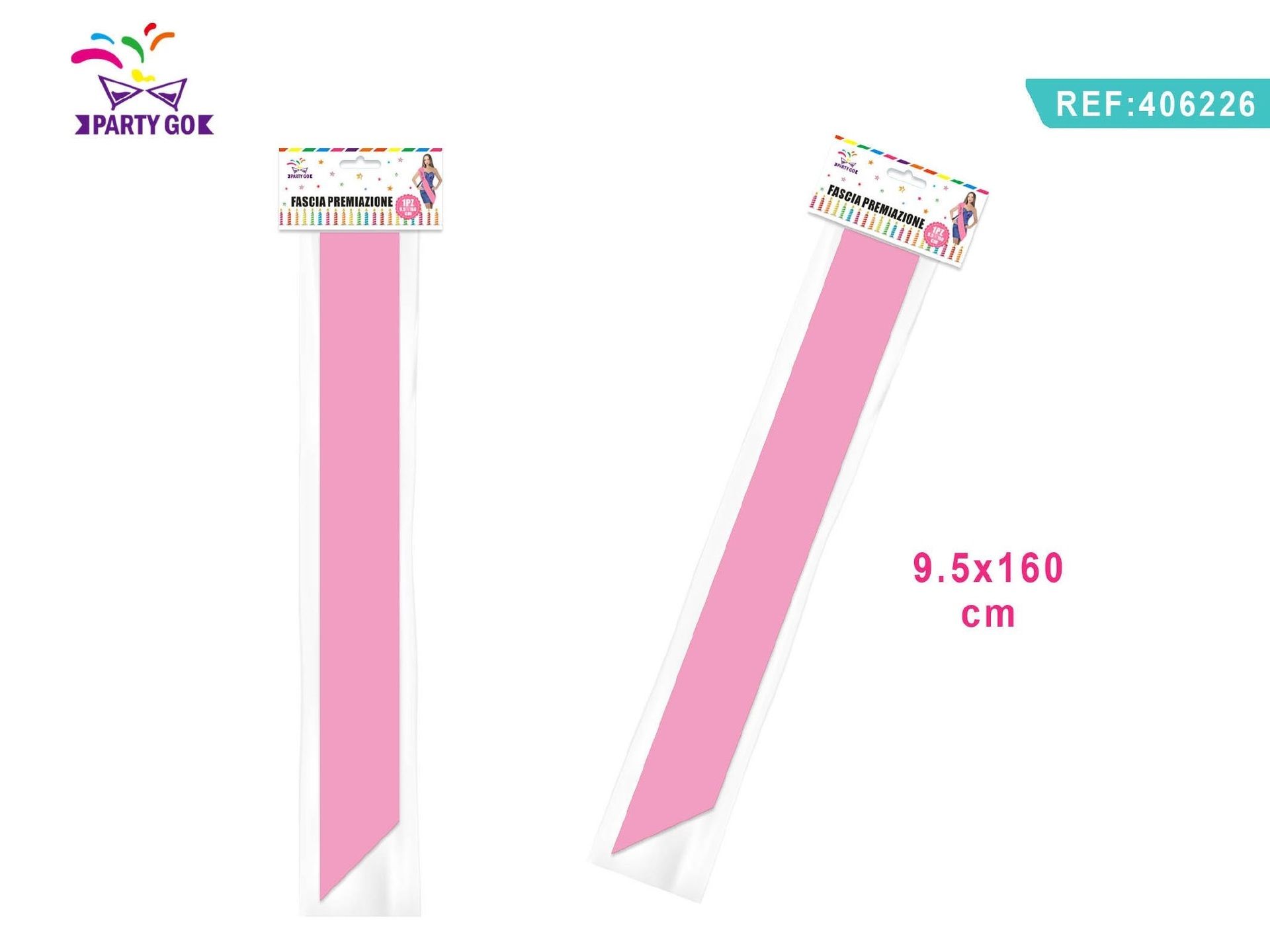 FASCIA PREMIAZIONE ROSA