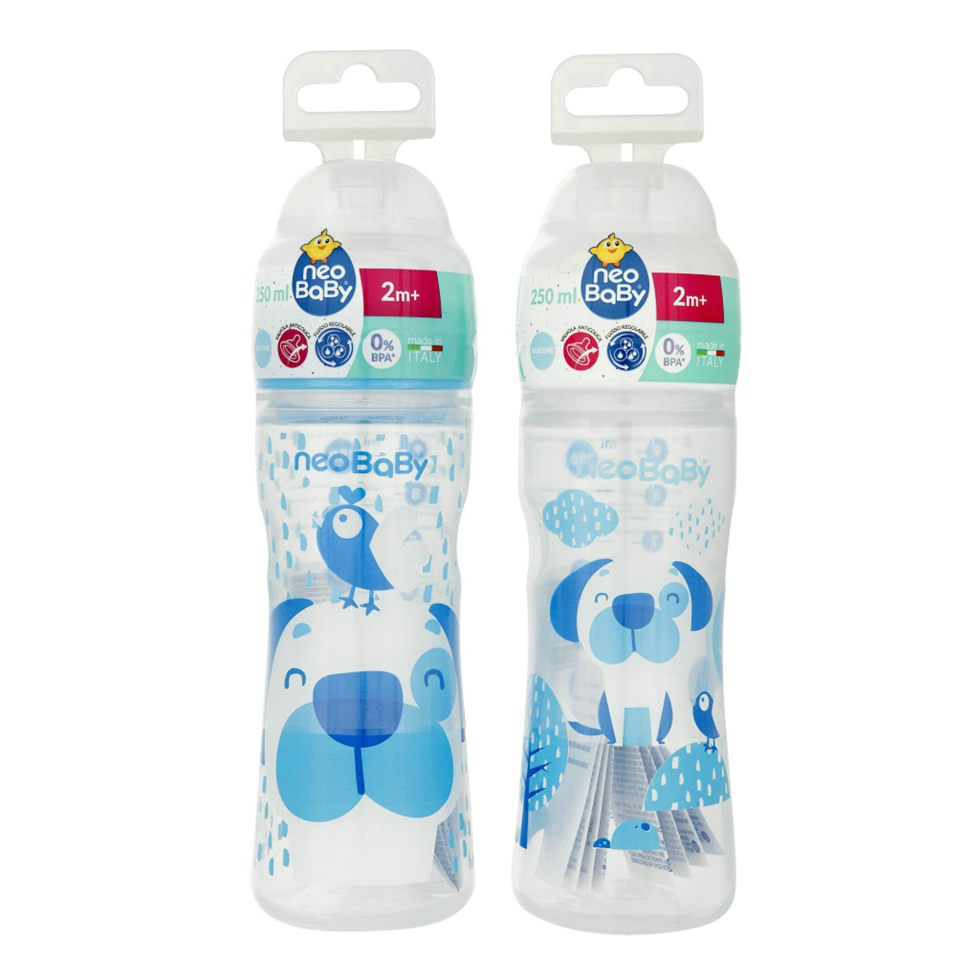 N.B.BIBERON C.LARGO 250 SILIC.84229 BLU