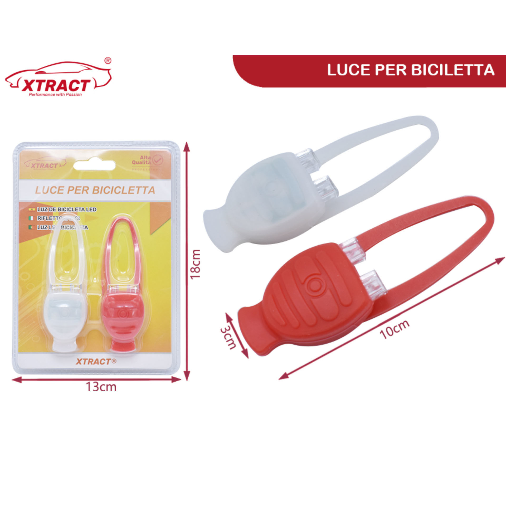 LUCE PER BICILETTA