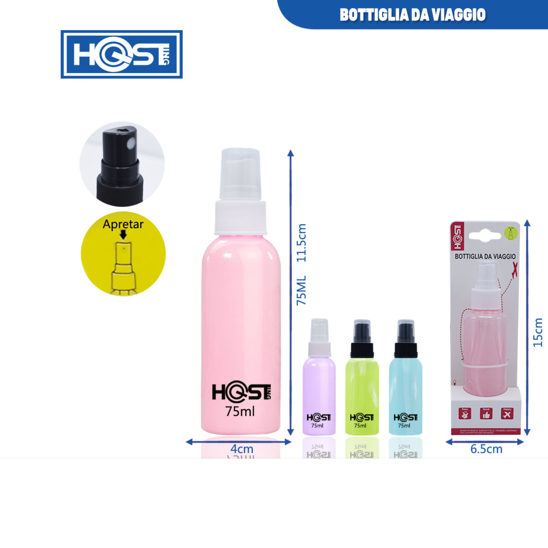 BOTTIGLIA DA VIAGGIO