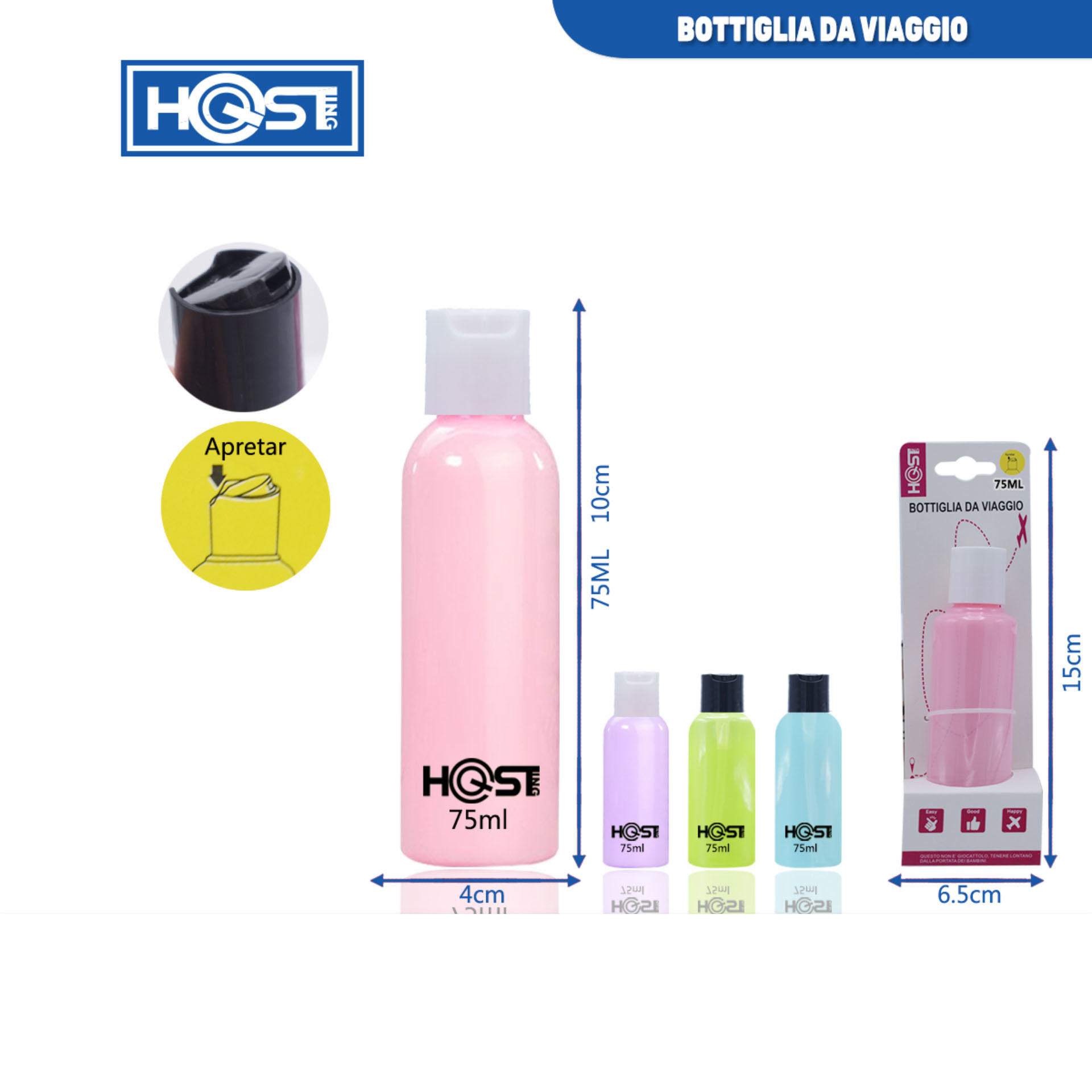 BOTTIGLIA DA VIAGGIO