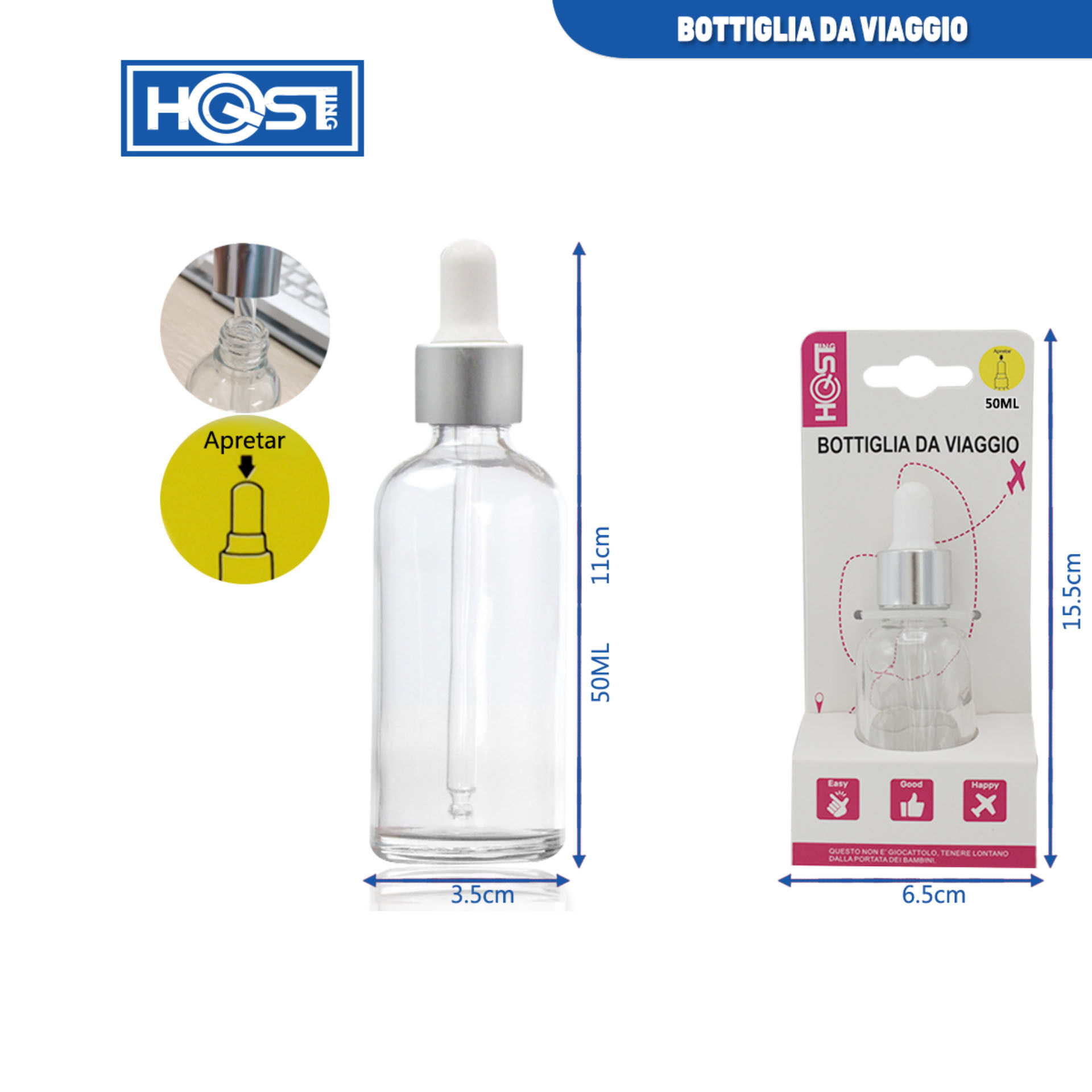 BOTTIGLIA DA VIAGGIO