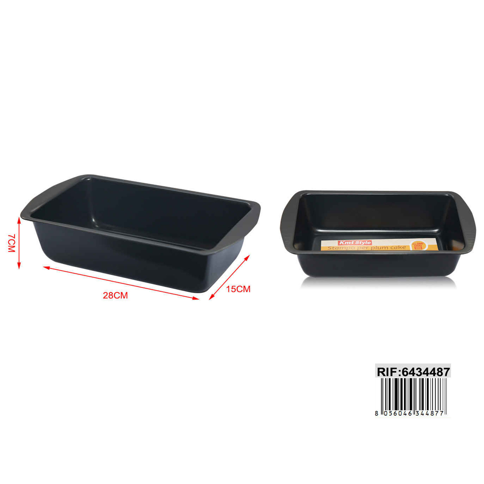 STAMPO PER PLUM CAKE 28*15*7CM