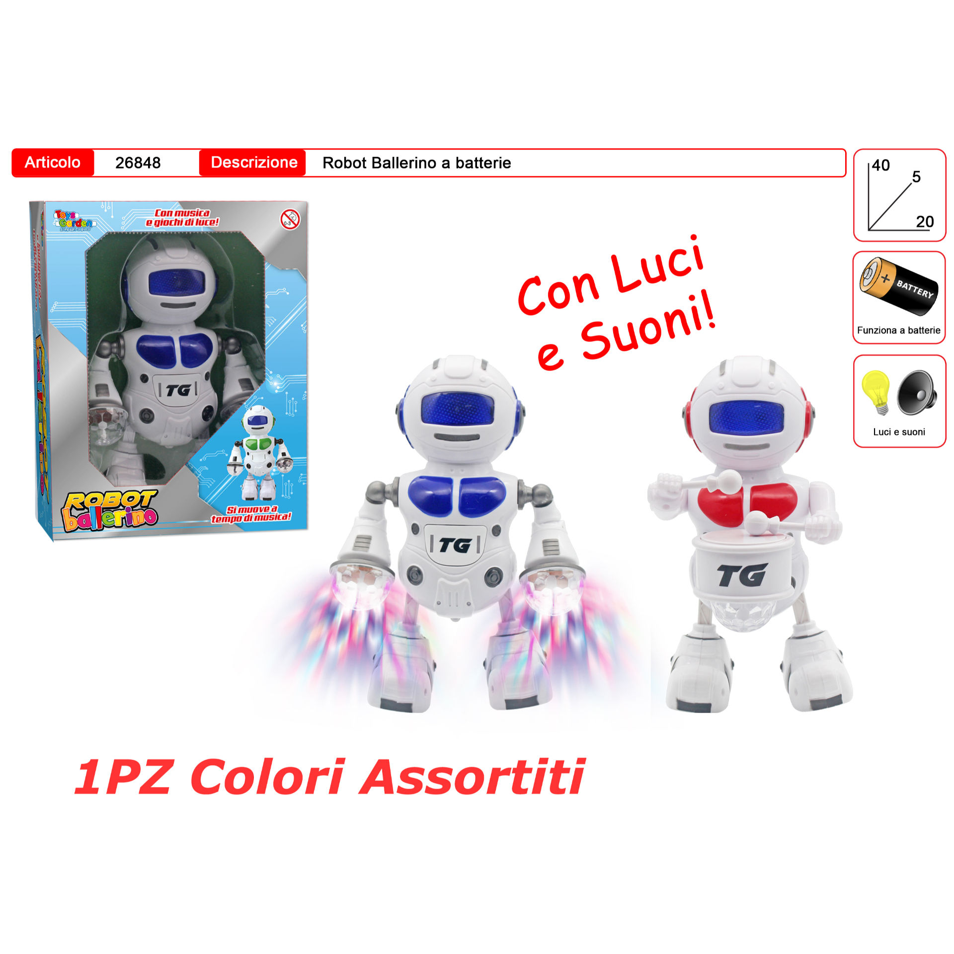 ROBOT BALLERINO