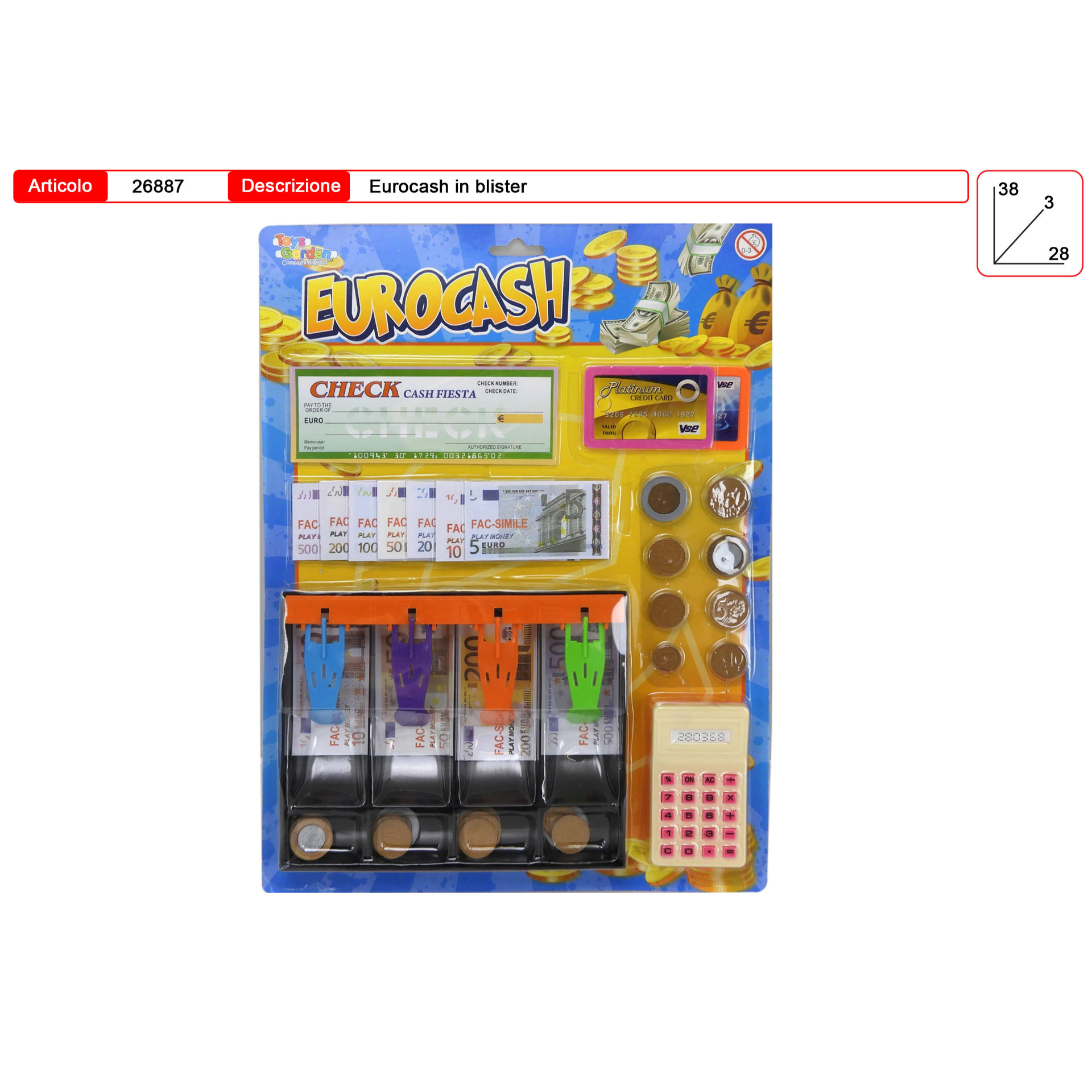 EURO CASH BLISTER GRANDE