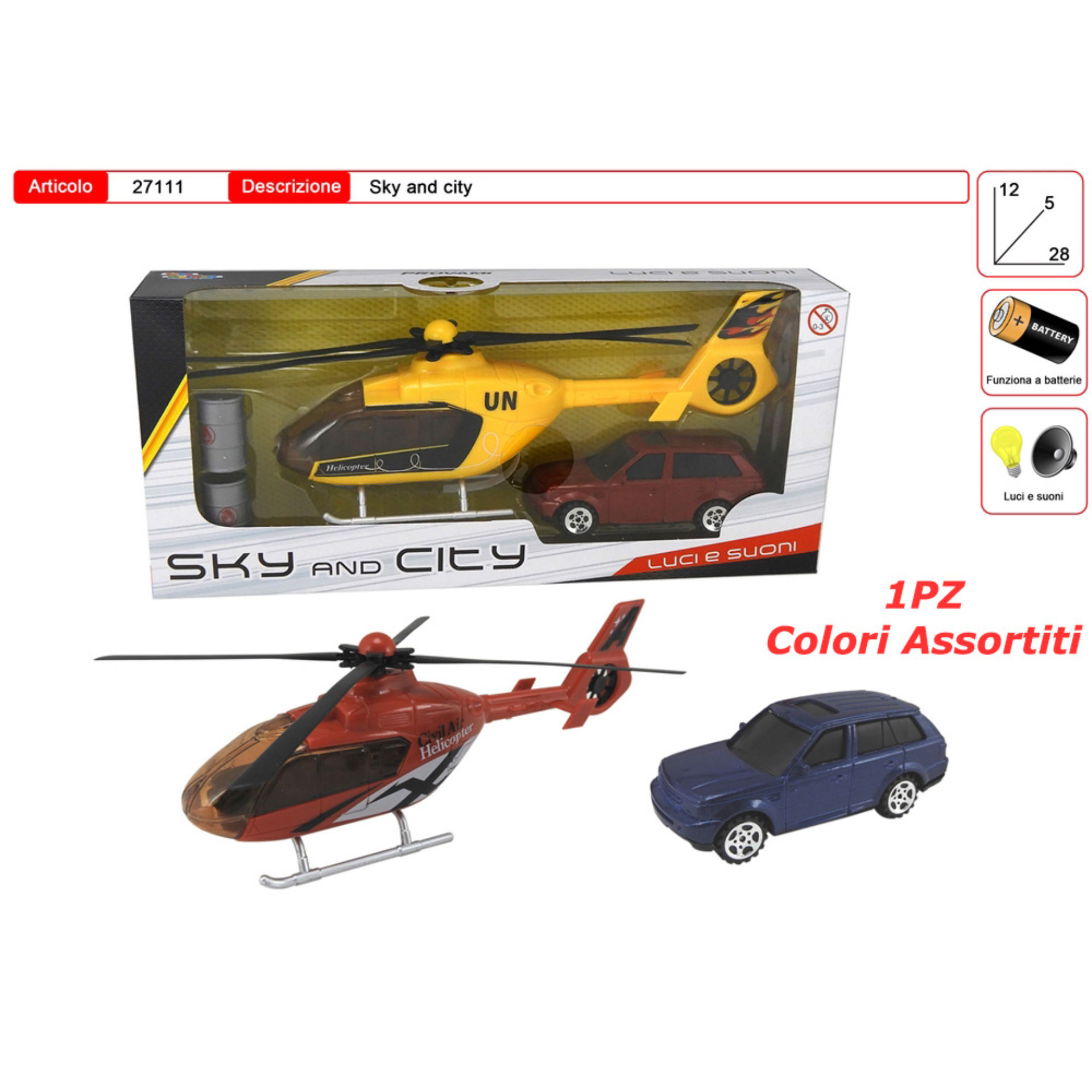 SET AUTO E ELICOTERO