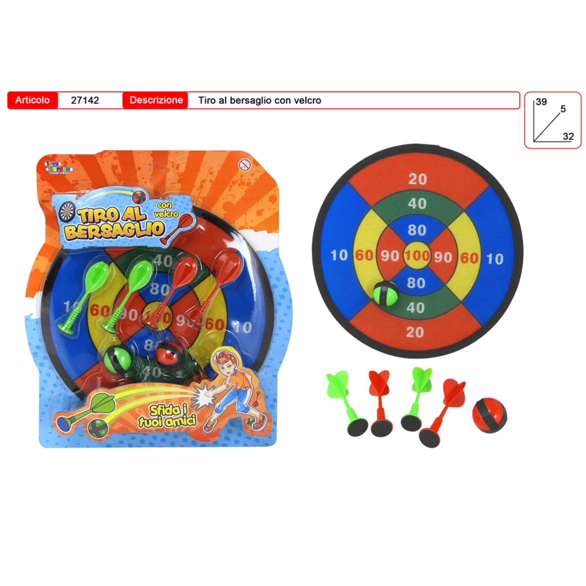 BERSAGLIO IN BLISTER