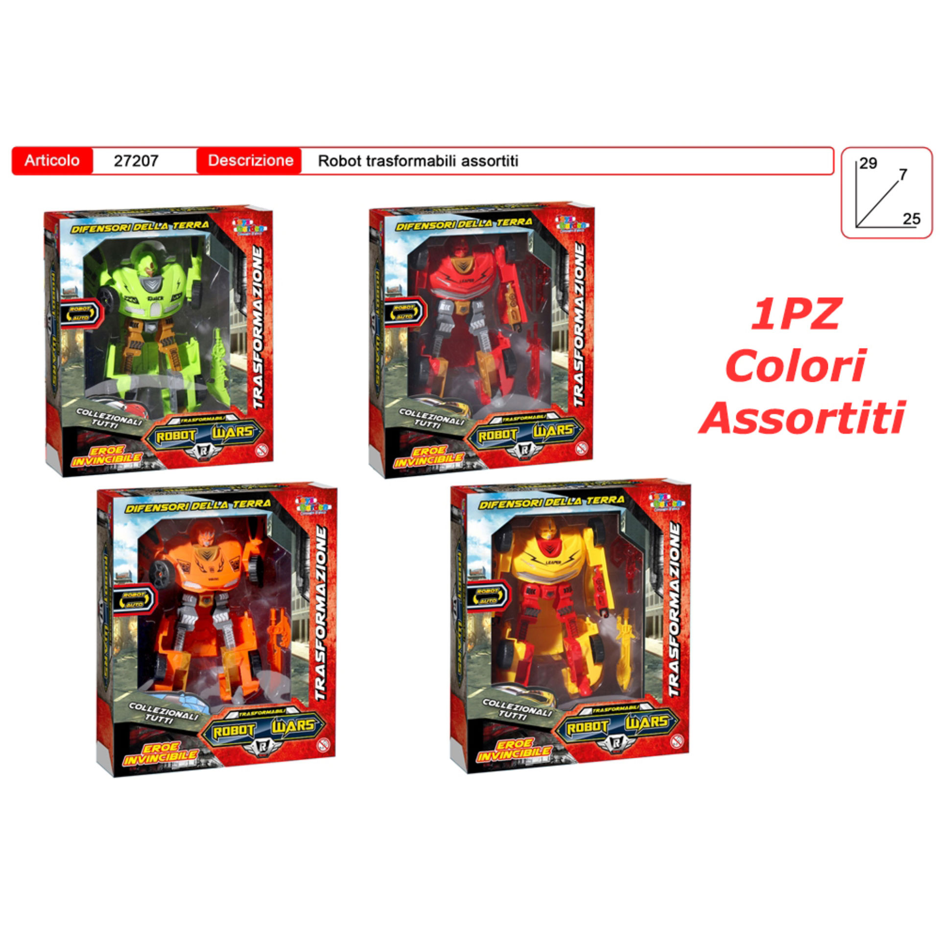 ROBOT TRASFORMABILE