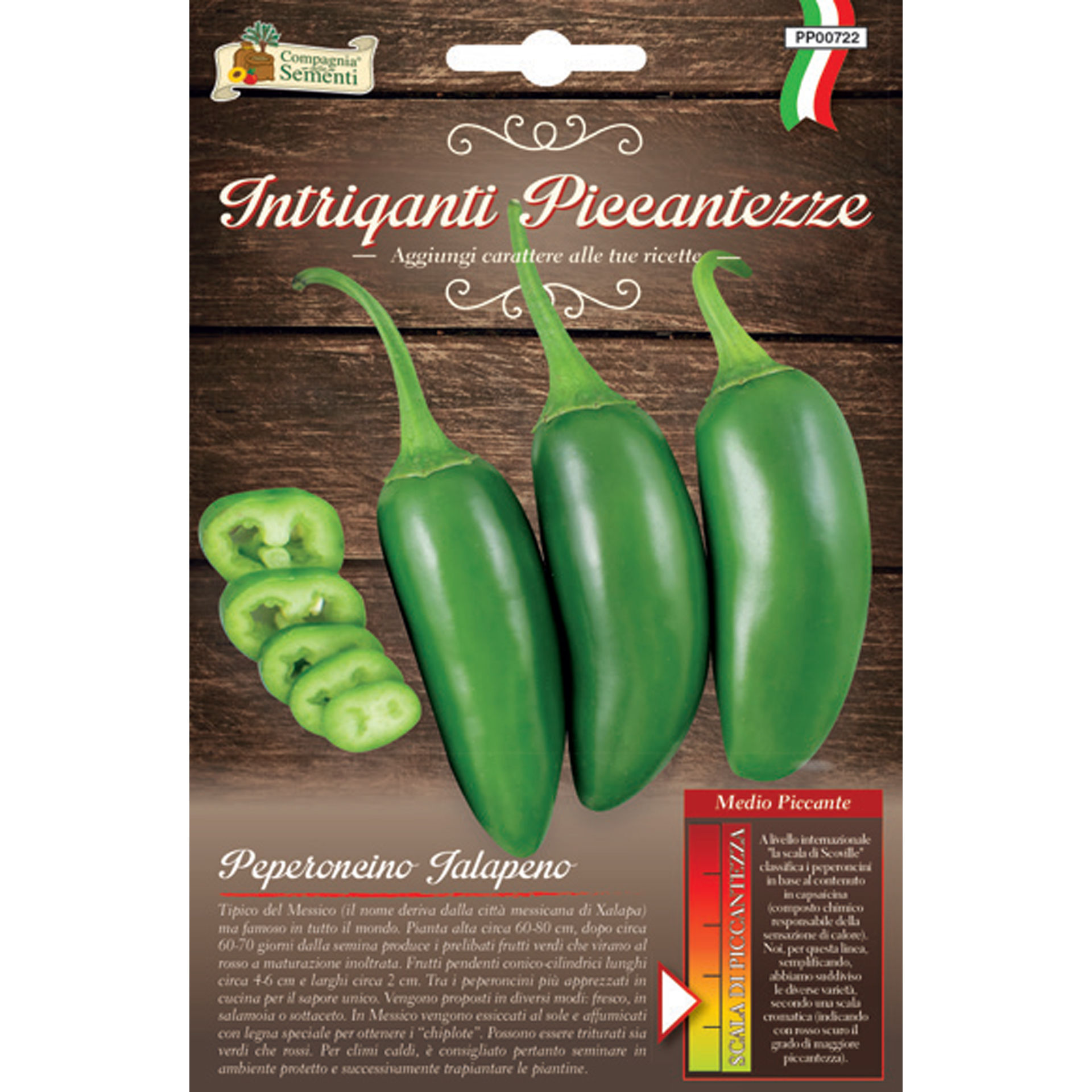 SEMI PEPERONCINO  JALAPENOOrganica