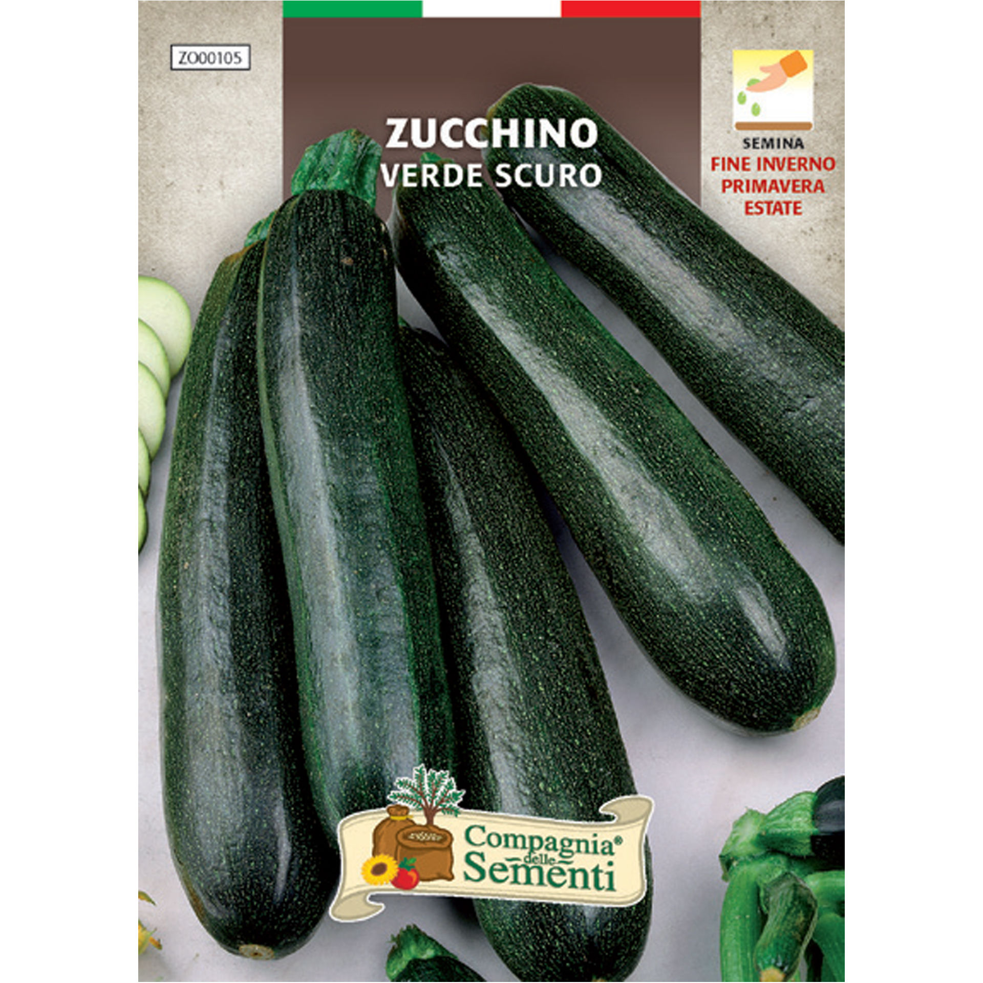 ZUCCHINO VERDE SCUROOrganica