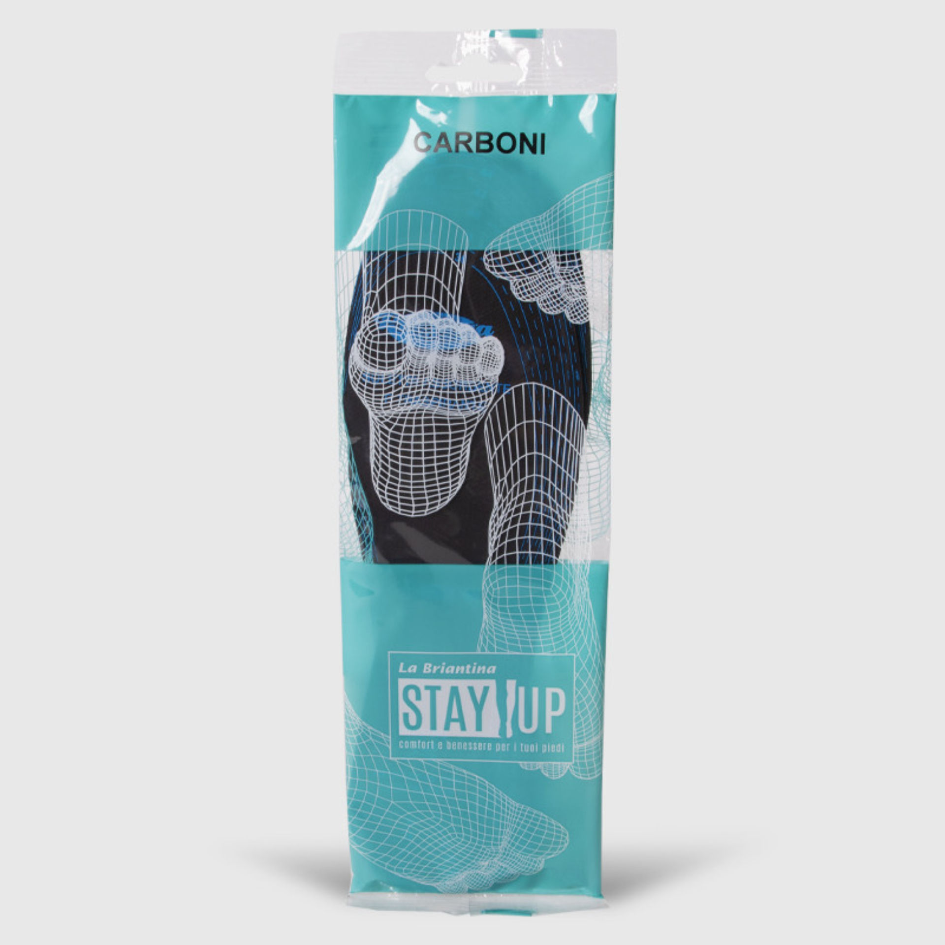 SOTTOPIEDI CARBONE ATTIVO BLISTERLa Briantina