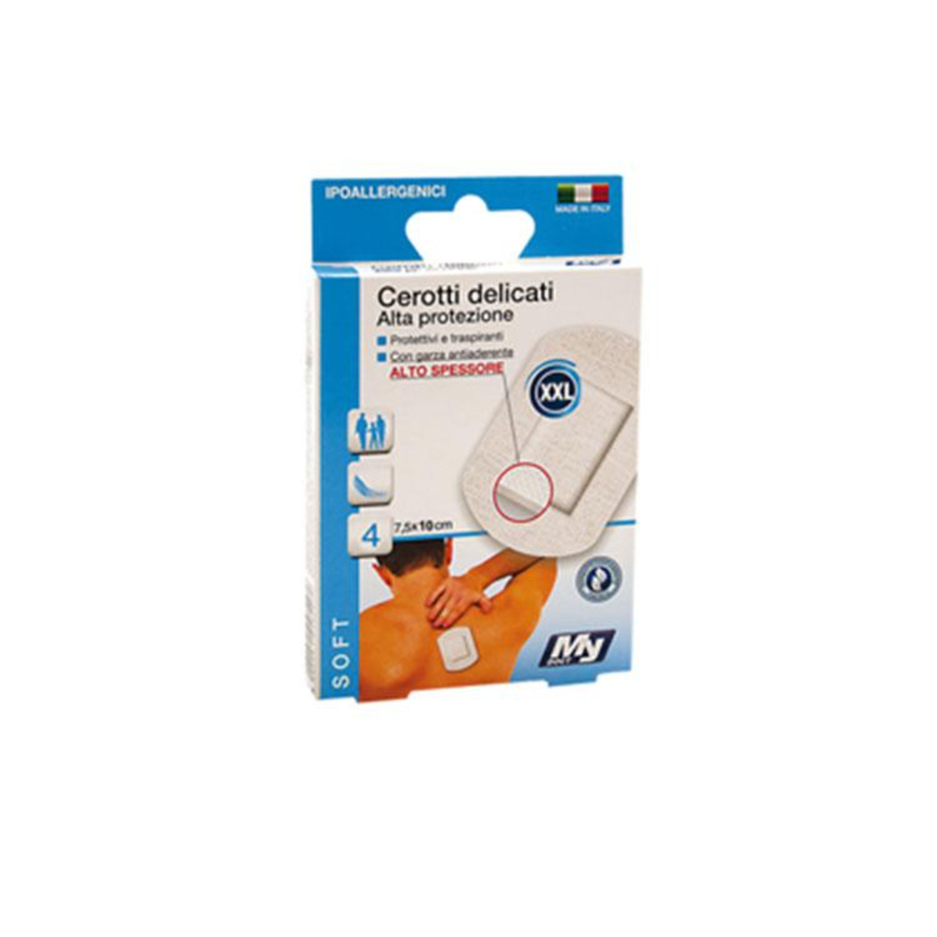MY DOCT CEROTTI DELICATI ALTA PROTEZIONE - LINEA SOFT - 4 PZMy Doct
