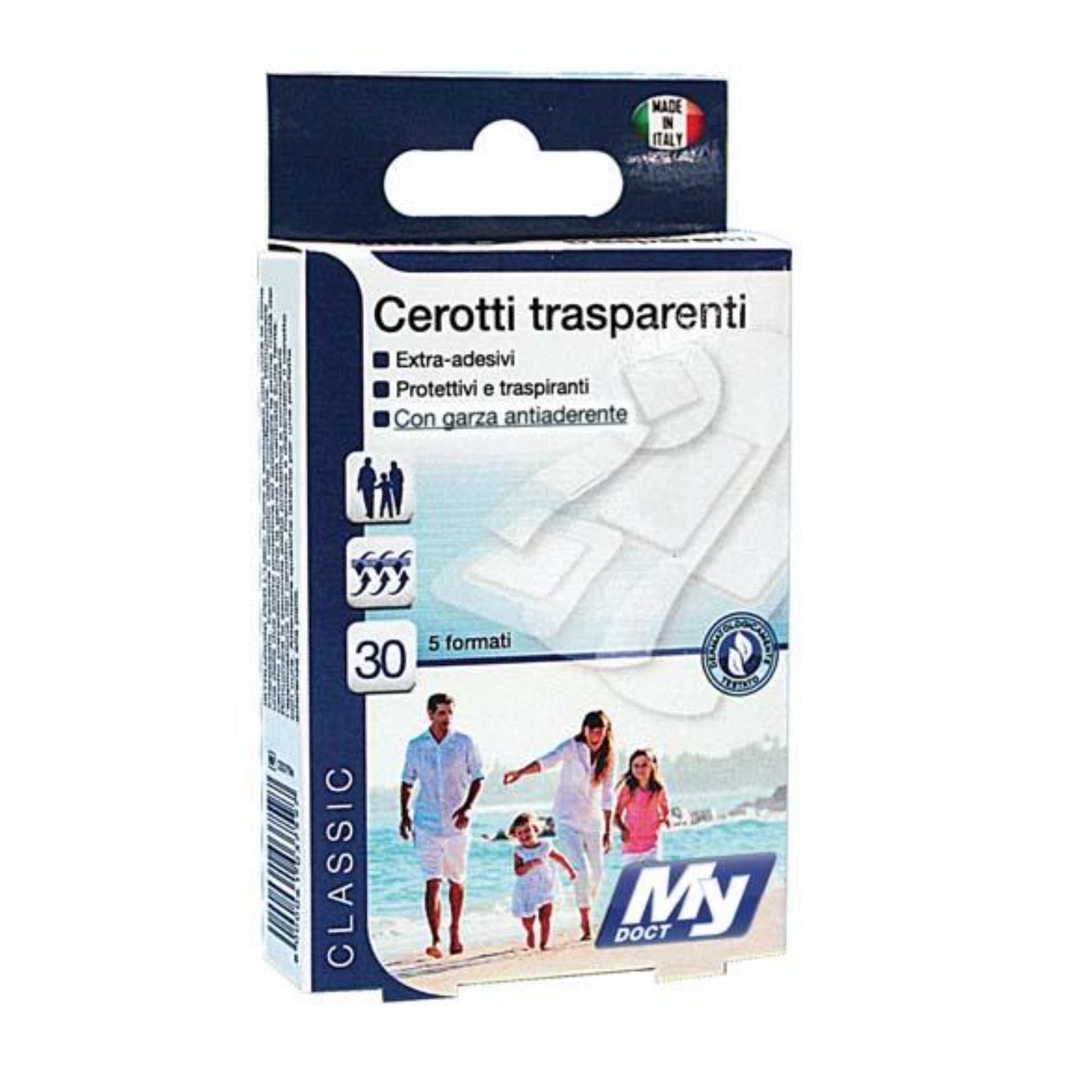 MY DOCT CEROTTI TRASPARENTI - 30 PZ ASSORTITIMy Doct